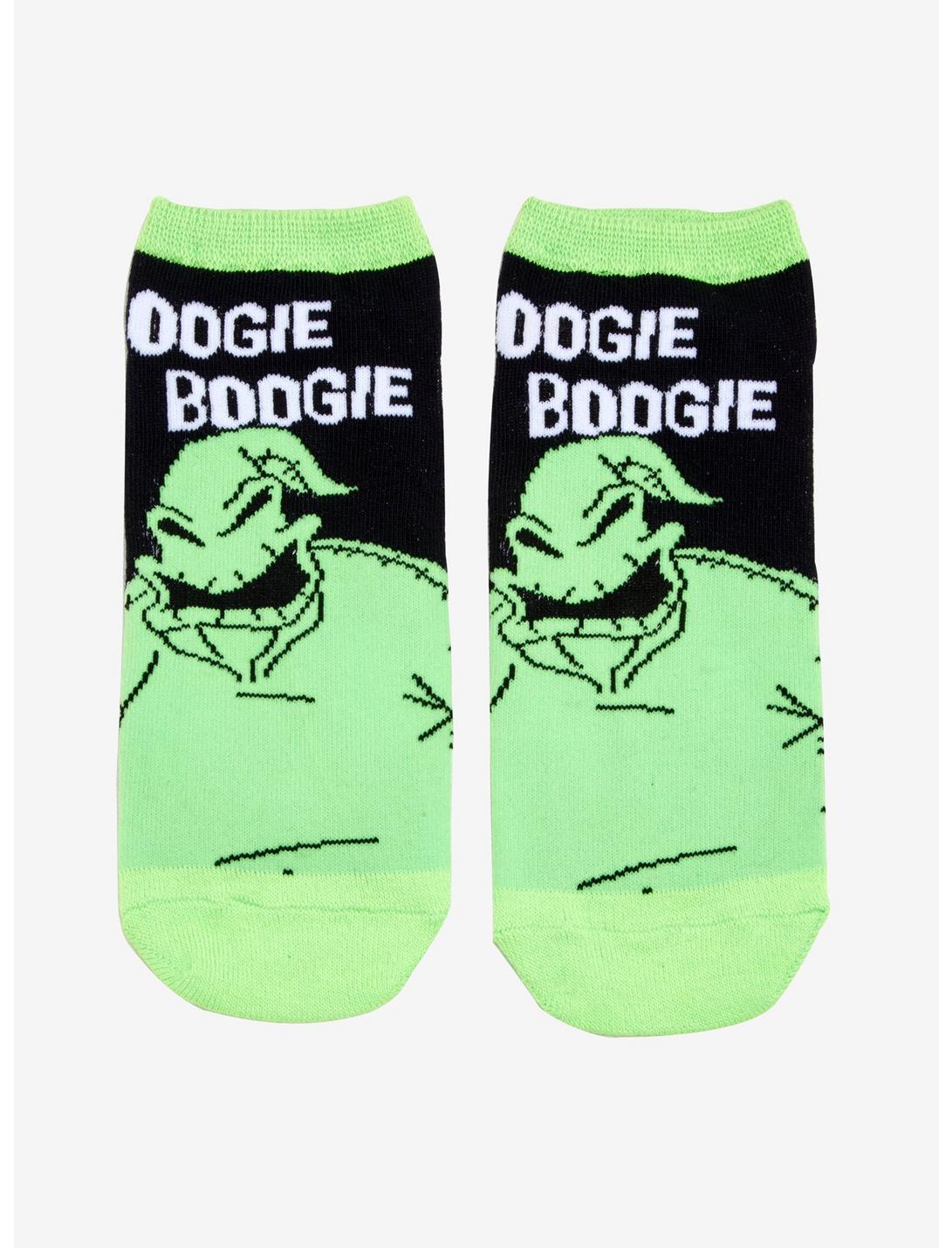 The Nightmare Before Christmas Oogie Boogie No-Show Socks, , hi-res