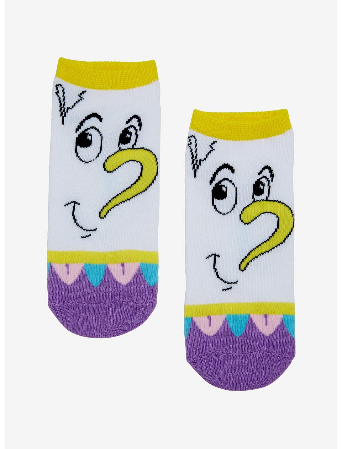 Disney Beauty And The Beast Chip Character No-Show Socks, , hi-res