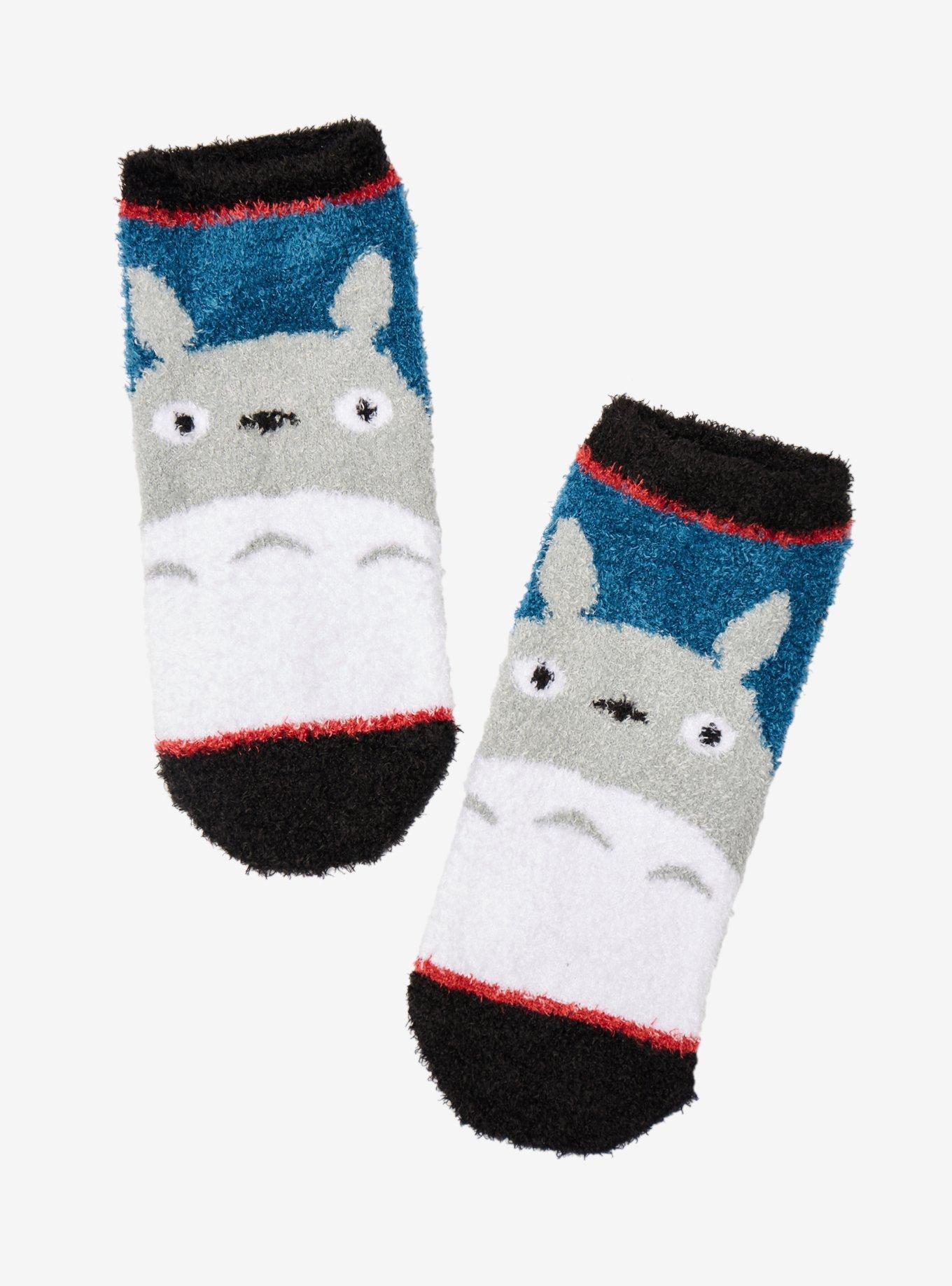 Studio Ghibli My Neighbor Totoro Chenille No-Show Socks, , hi-res