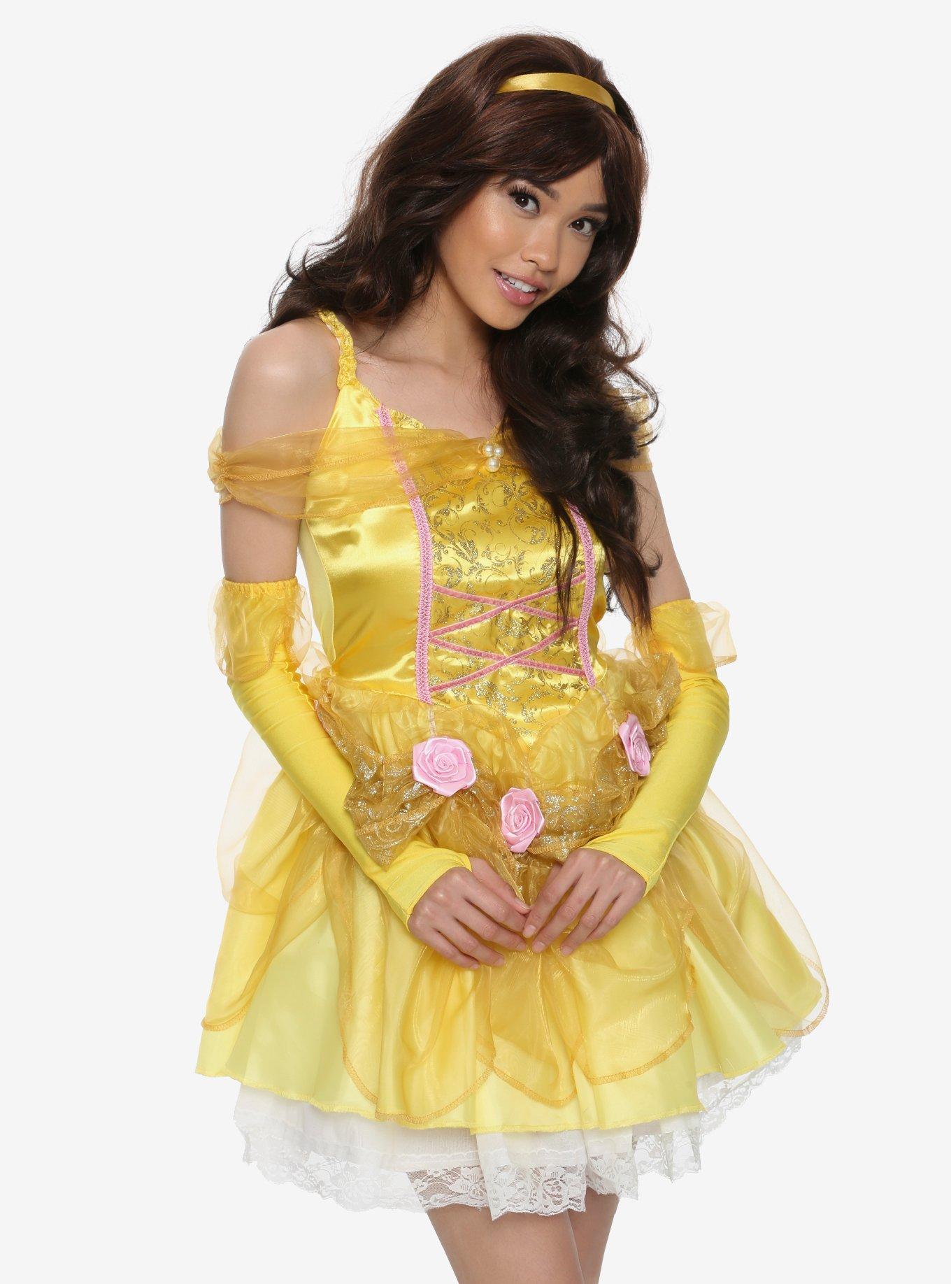 Belle cheap deluxe costume