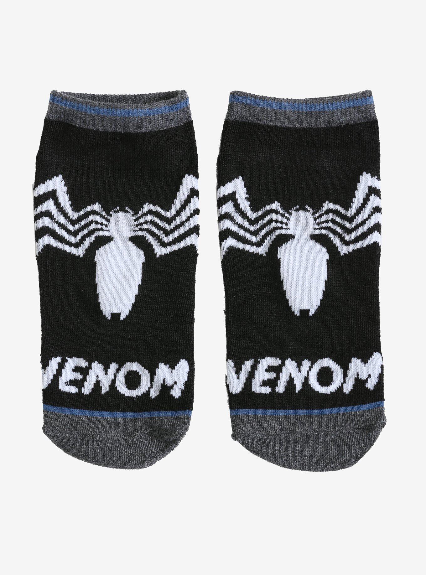 Marvel Venom No-Show Socks, , hi-res