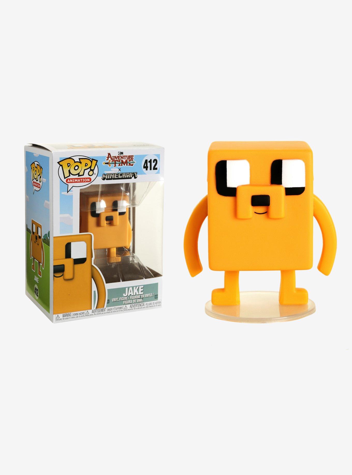 Funko Adventure Time x Minecraft Pop! Animation Jake Vinyl Figure, , hi-res
