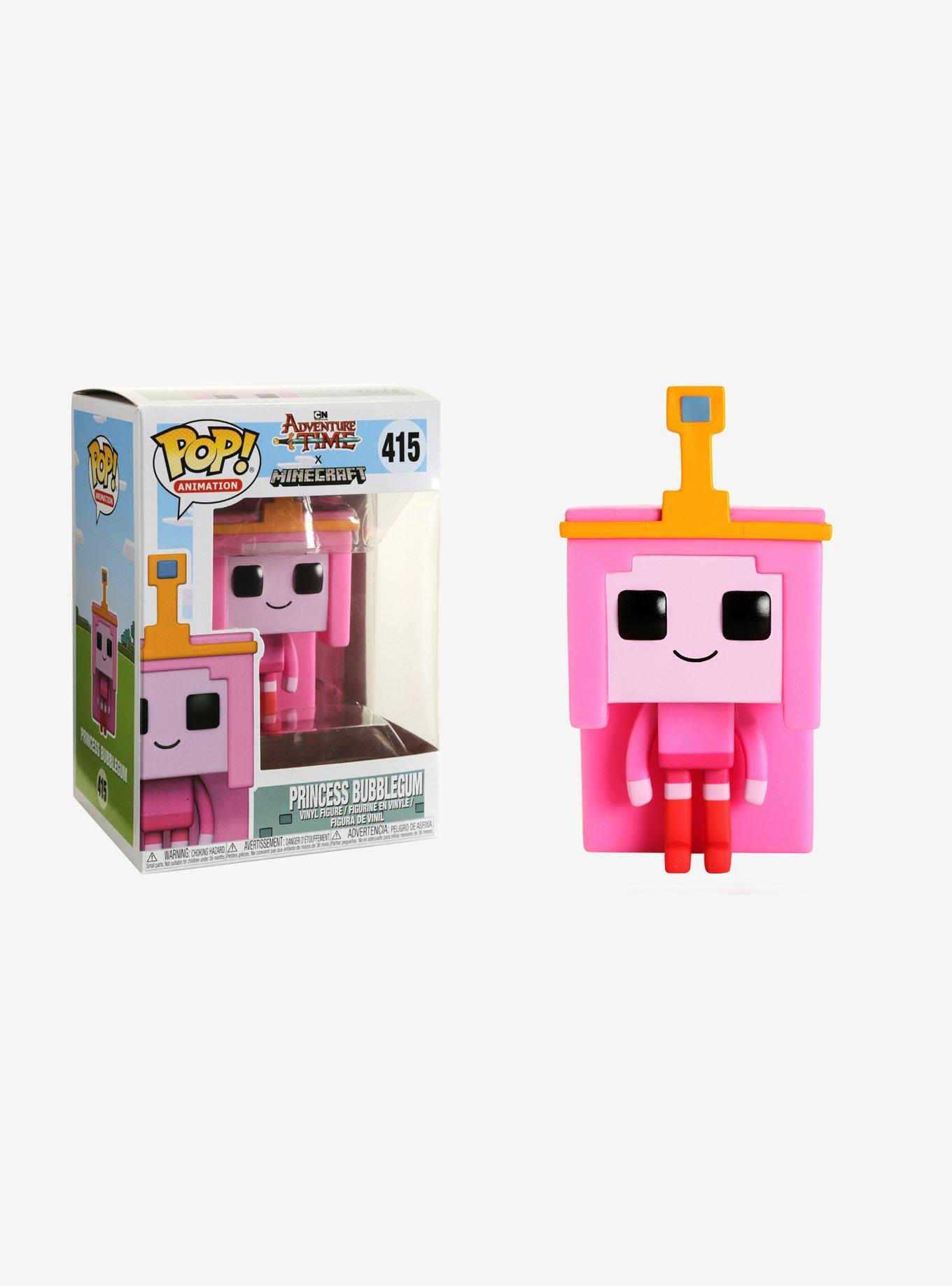 Funko Adventure Time x Minecraft Pop! Animation Princess Bubblegum Vinyl Figure, , hi-res