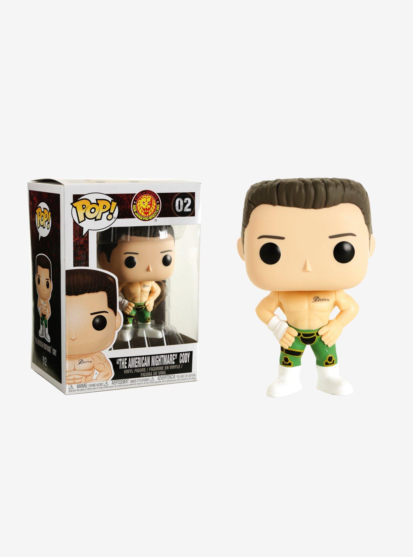 Funko New Japan Pro-Wrestling Pop! The American Nightmare Cody Vinyl Figure, , hi-res