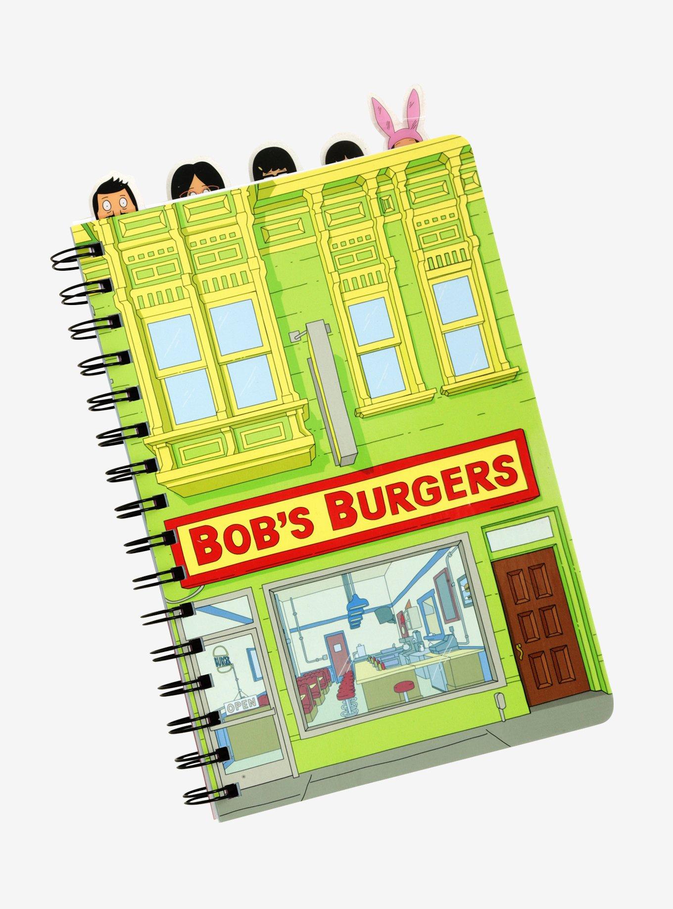 Bob's Burgers Journal With Tabs, , hi-res