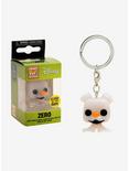 Funko Pocket Pop! The Nightmare Before Christmas Zero Glow-In-The-Dark Key Chain - BoxLunch Exclusive, , hi-res