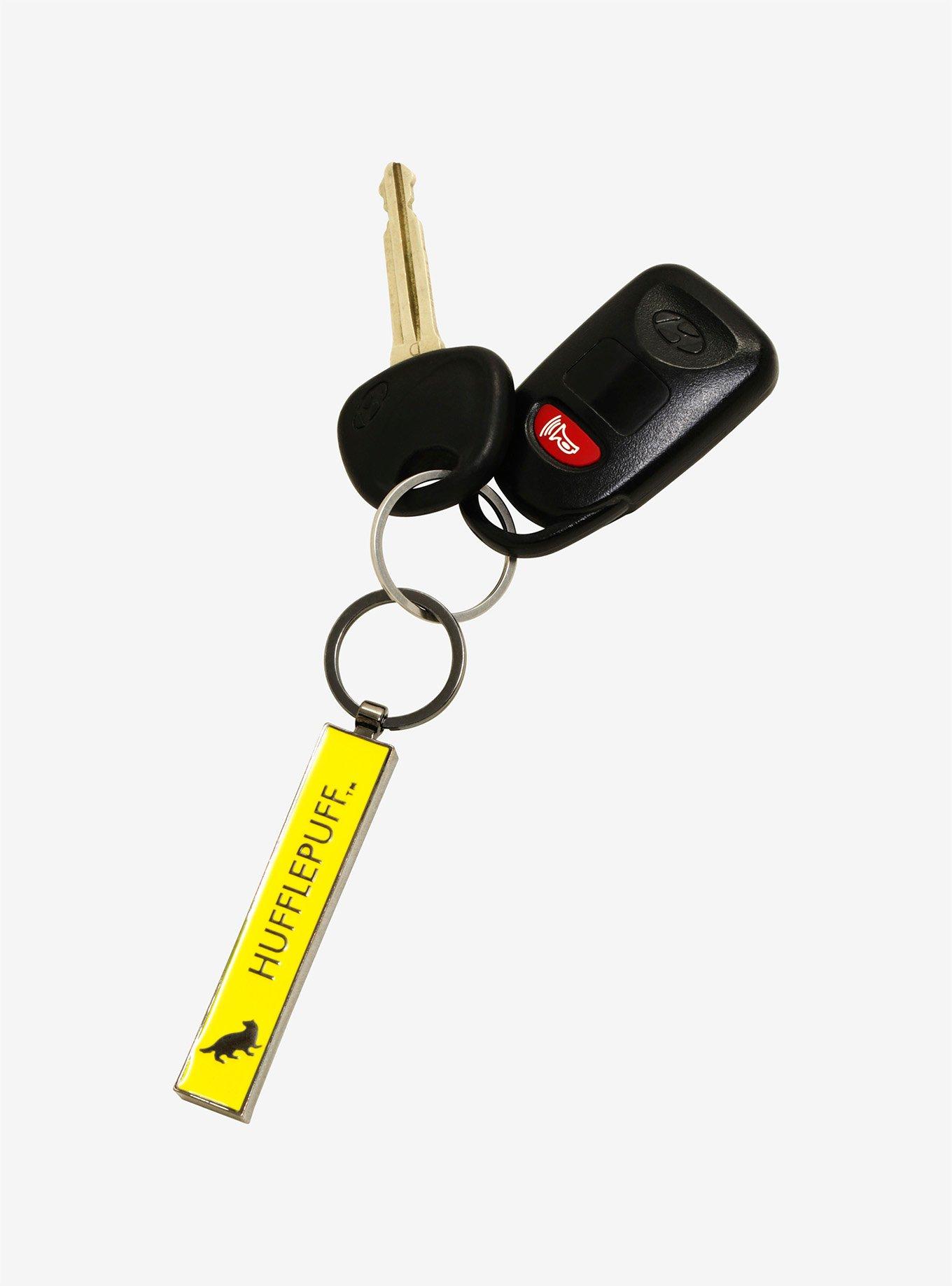 Harry Potter Hufflepuff Collegiate Key Chain, , hi-res view 1