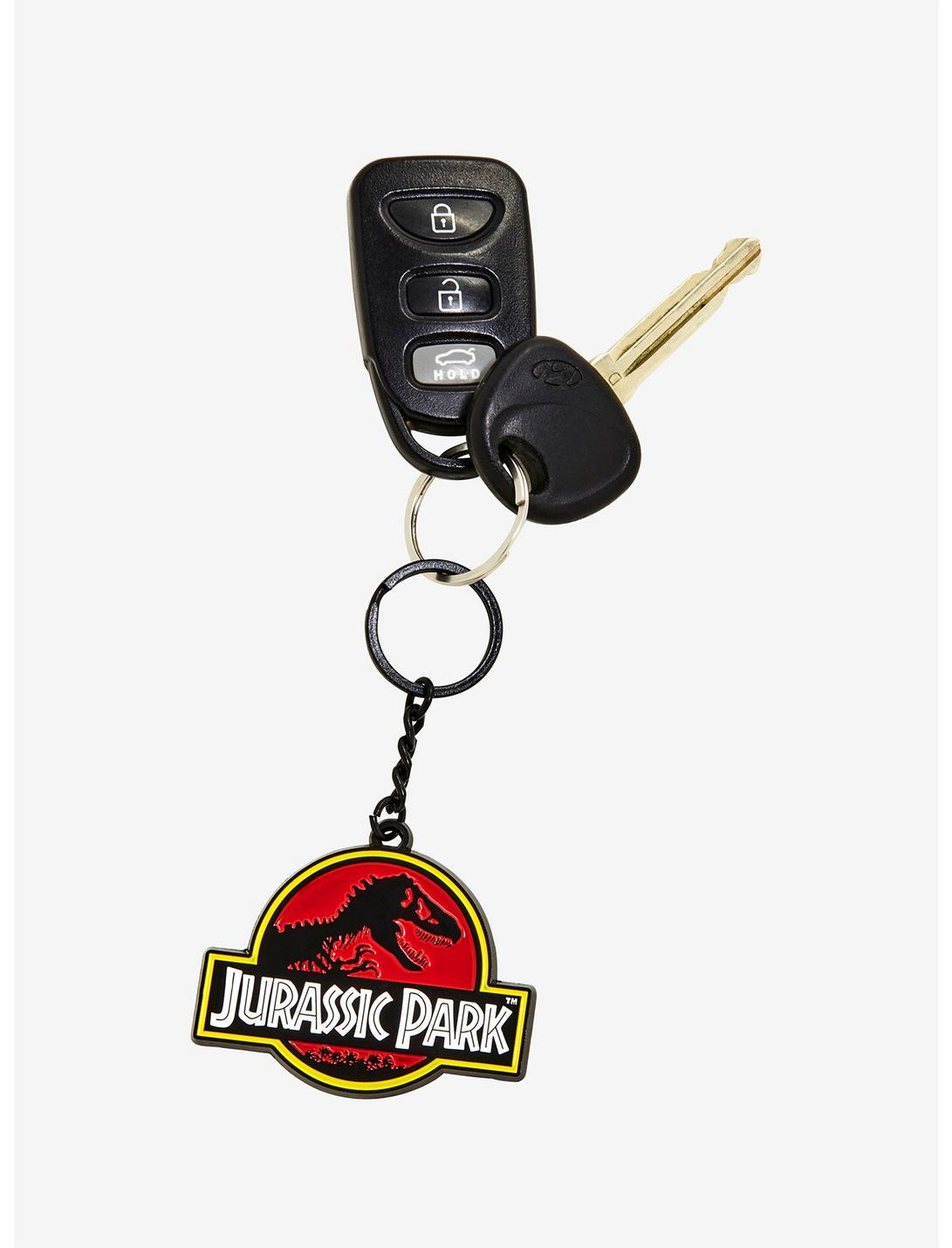 Jurassic Park Logo Key Chain, , hi-res