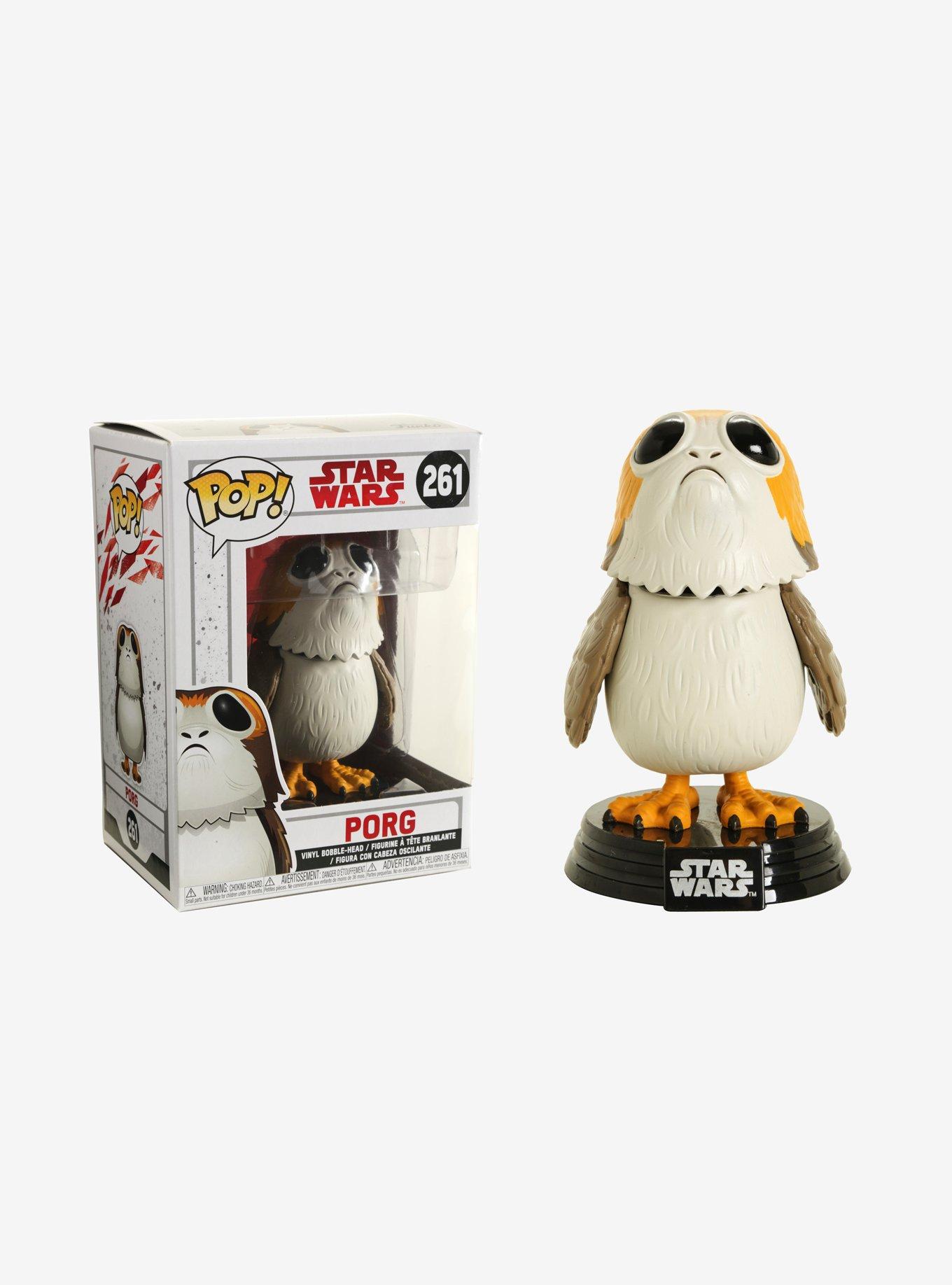Funko Star Wars: The Last Jedi Pop! Movies Porg Vinyl Bobble-Head, , hi-res