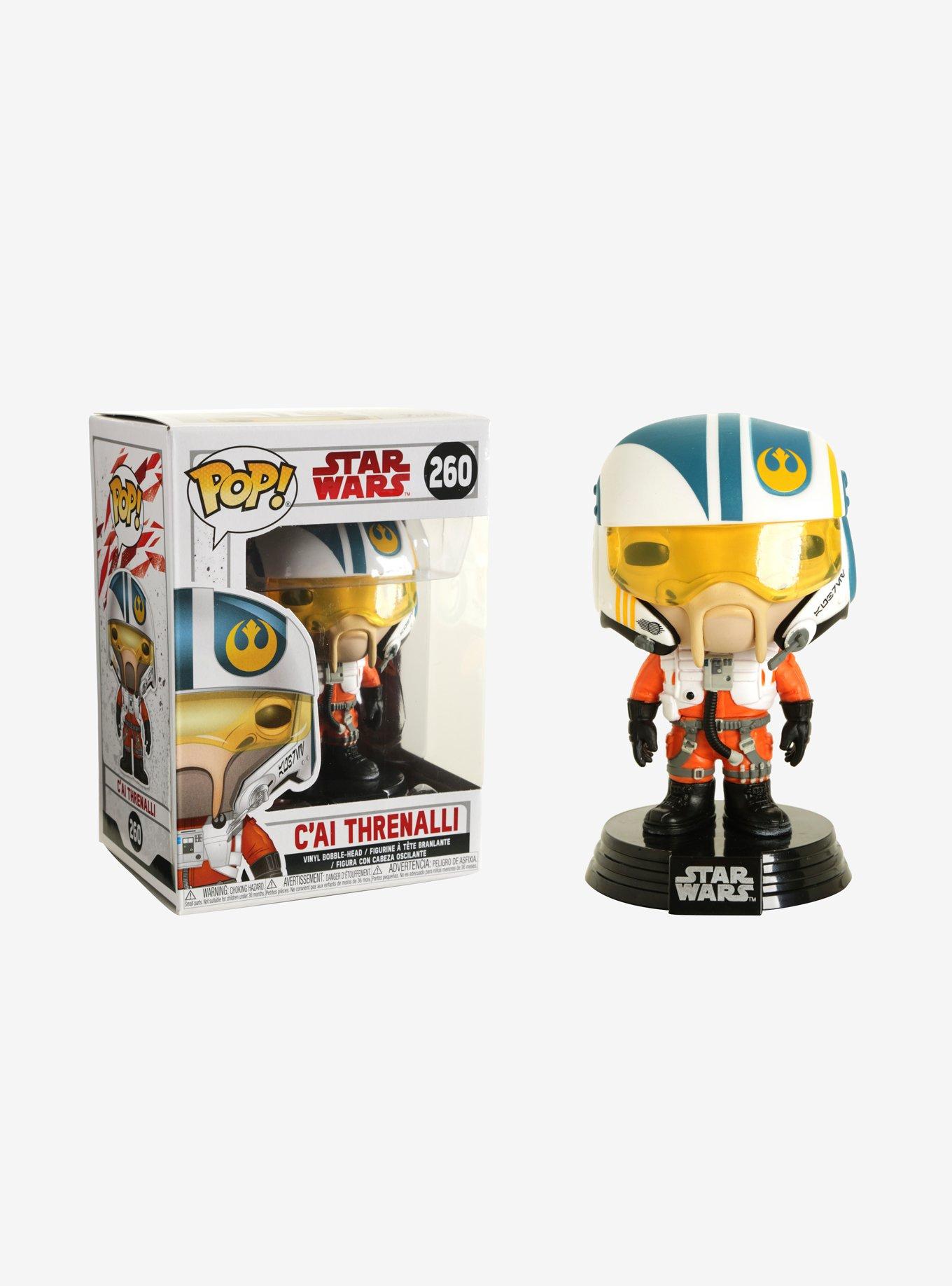 Funko Star Wars: The Last Jedi Pop! Movies C'Ai Threnalli Vinyl Bobble-Head, , hi-res