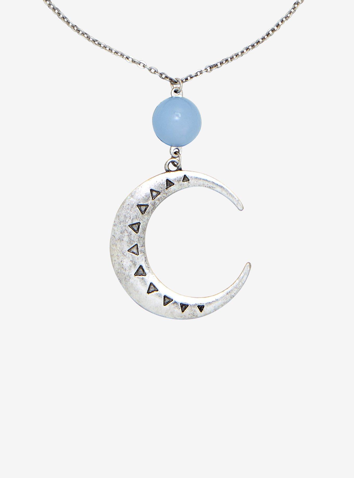 Blackheart Moonstone Necklace, , hi-res