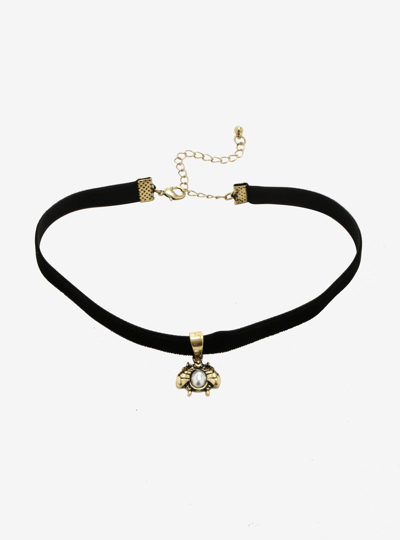 The Bee Choker in Platinum main image 1