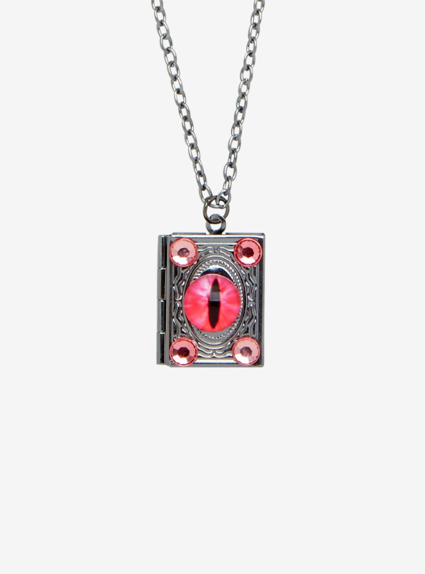 Dragon's Eye Locket Necklace, , hi-res