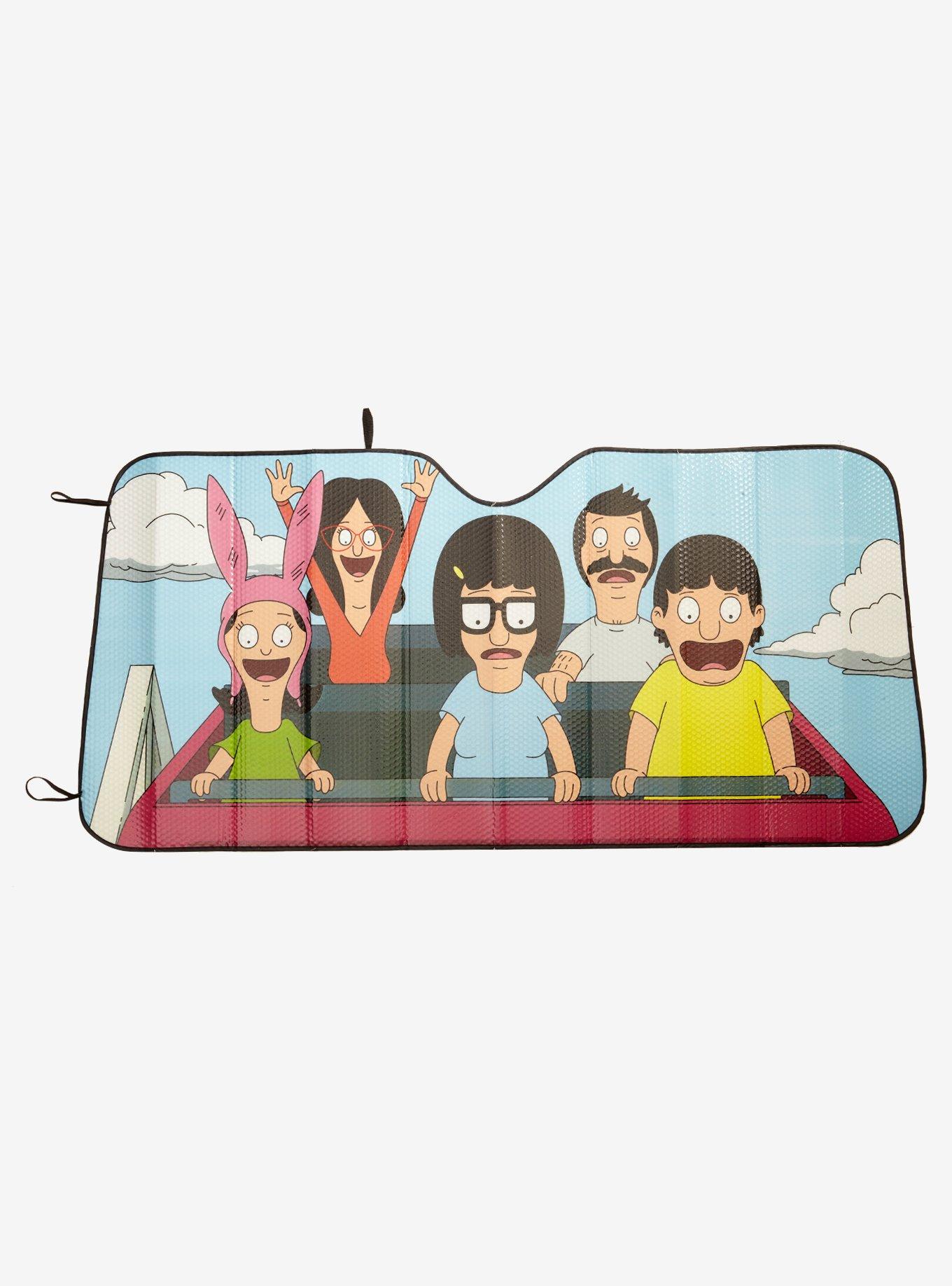 Bob's burgers windshield 2024 sun shade