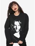Supernatural Sam Moose Girls Sweatshirt, BLACK, hi-res
