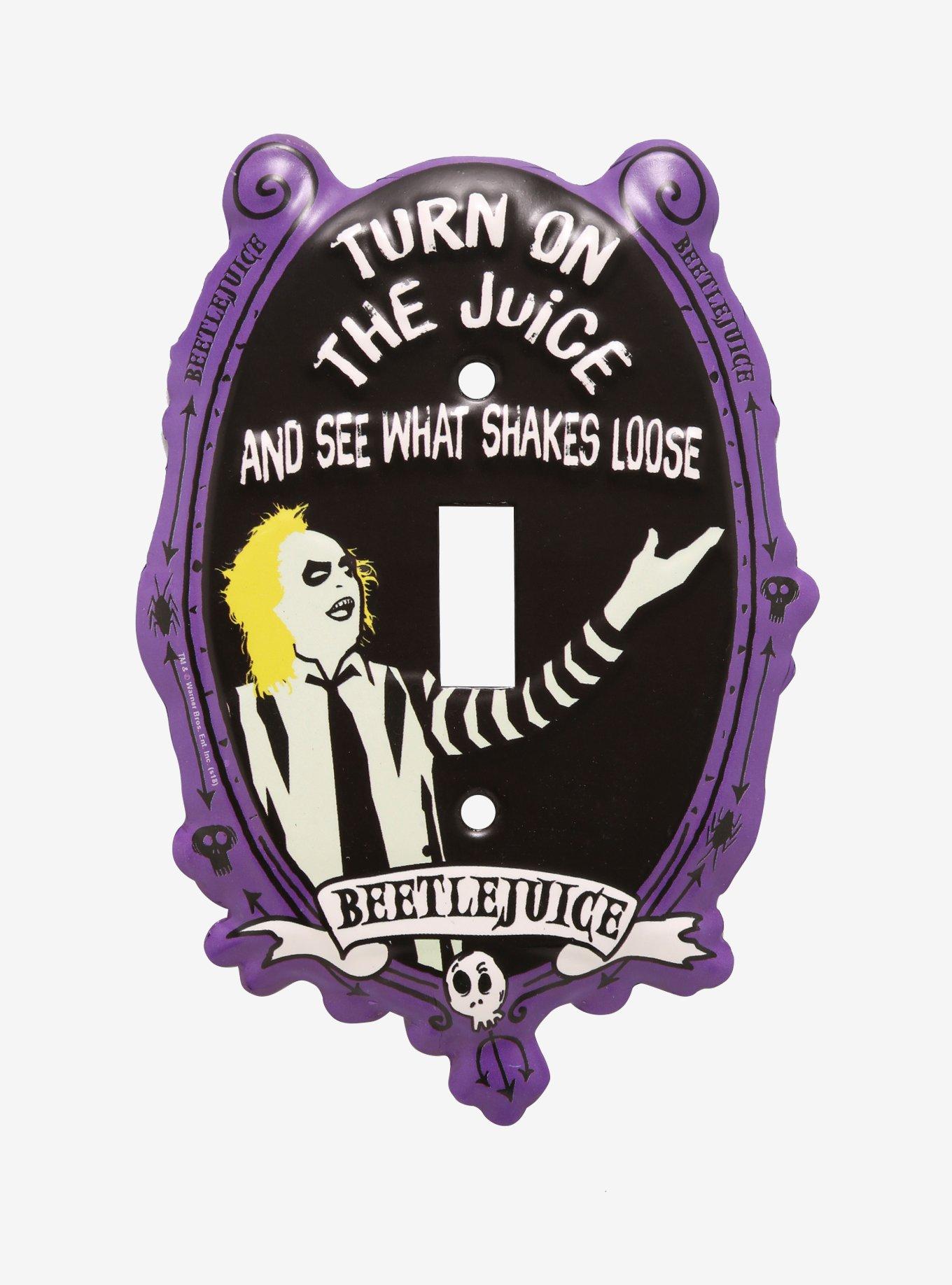 Beetlejuice Light Switch Plate, , hi-res