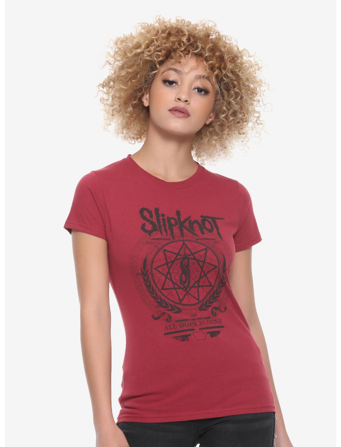 Slipknot All Hope Is Gone Girls T-Shirt, RED, hi-res