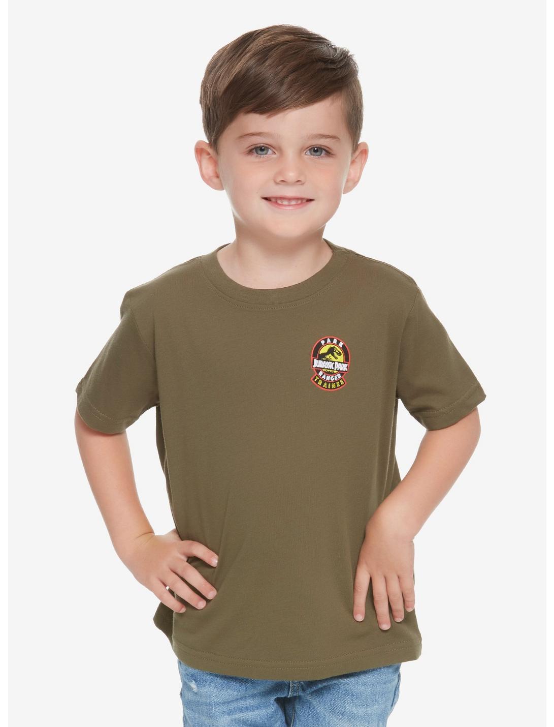 Jurassic Park Ranger Toddler Tee - BoxLunch Exclusive, OLIVE, hi-res