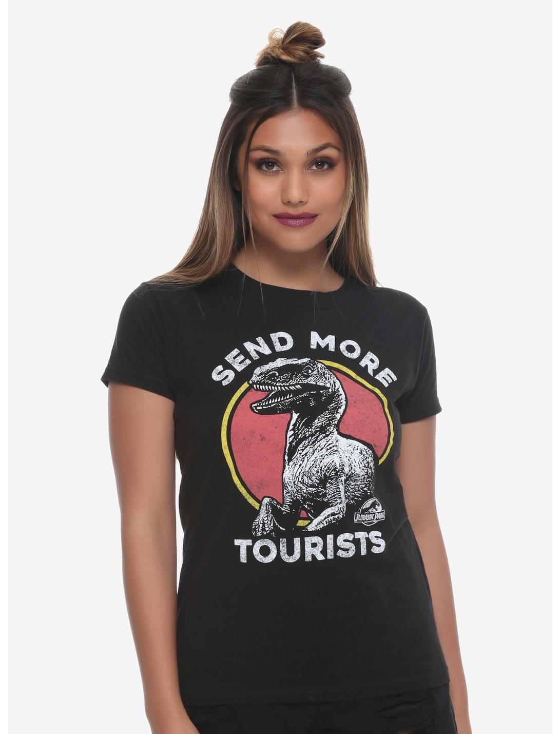 Jurassic Park Send More Tourists Girls T-Shirt, MULTICOLOR, hi-res