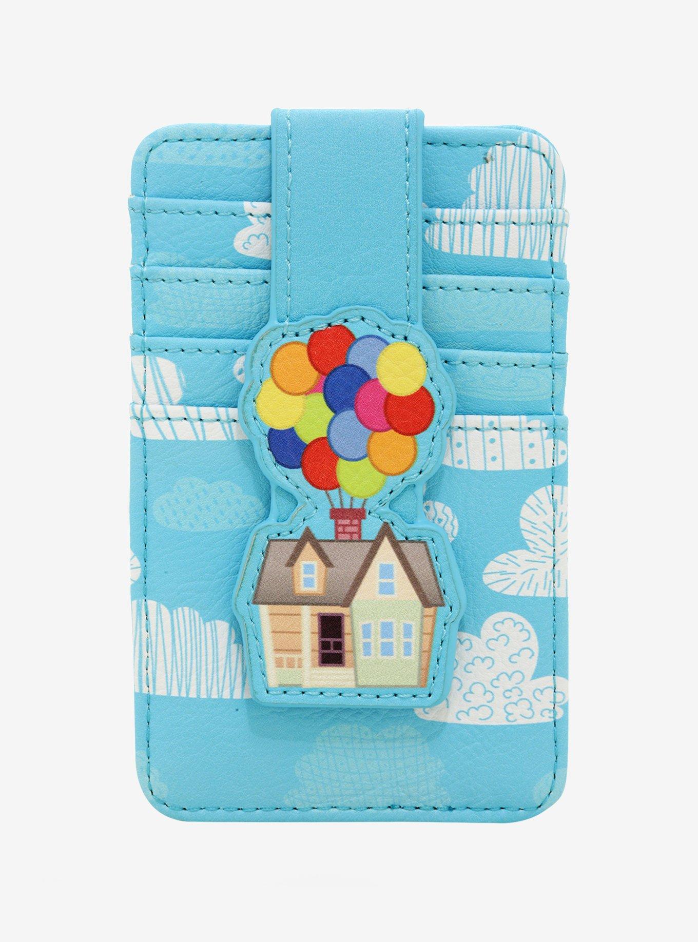 Loungefly Pixar up with matching credit card holder Up Carl & Ellie Balloons Small Zip Loungefly Disney Pixar  main image 4