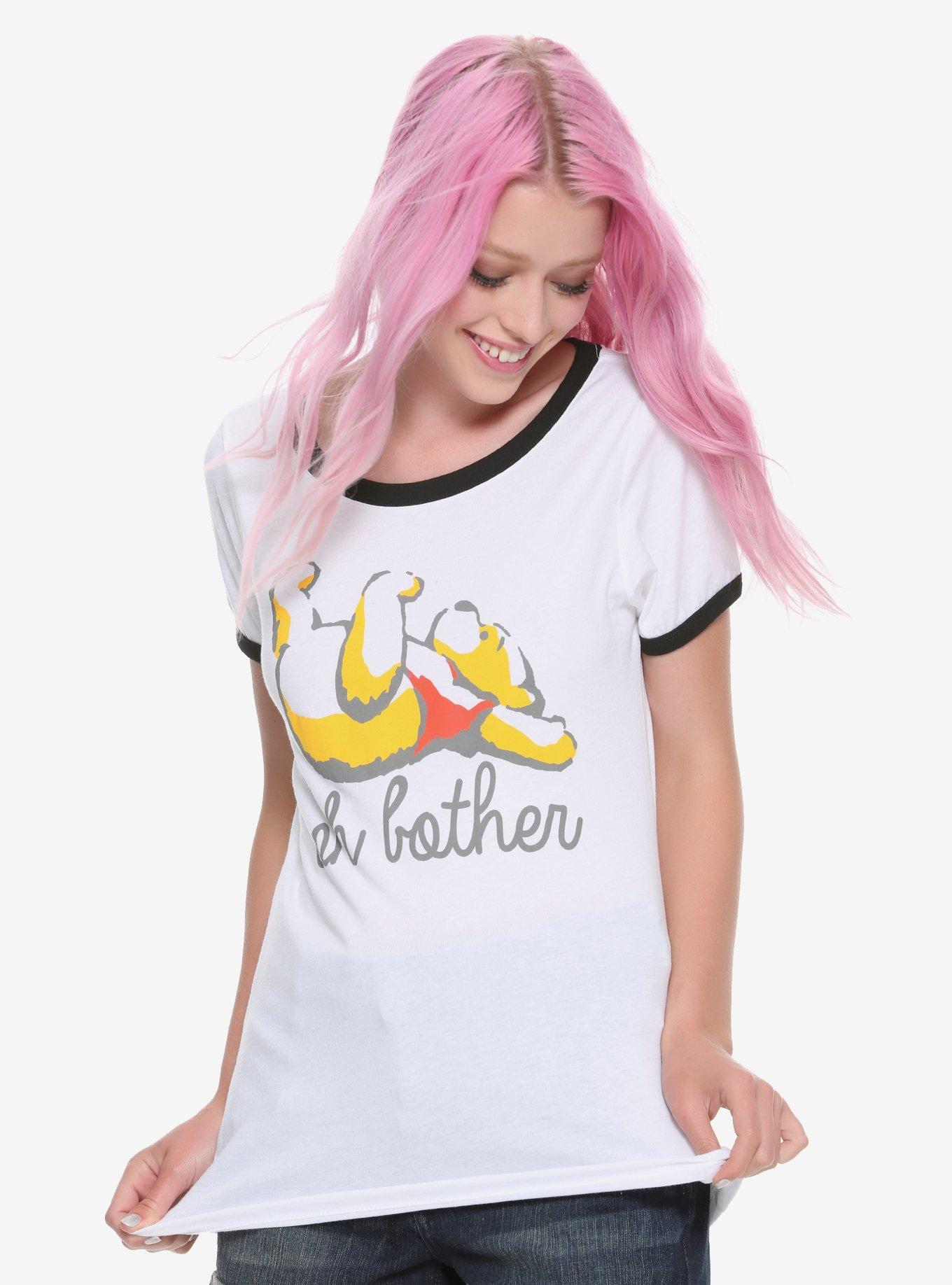 Disney Winnie The Pooh Oh Bother Girls Ringer T-Shirt, MULTI, hi-res