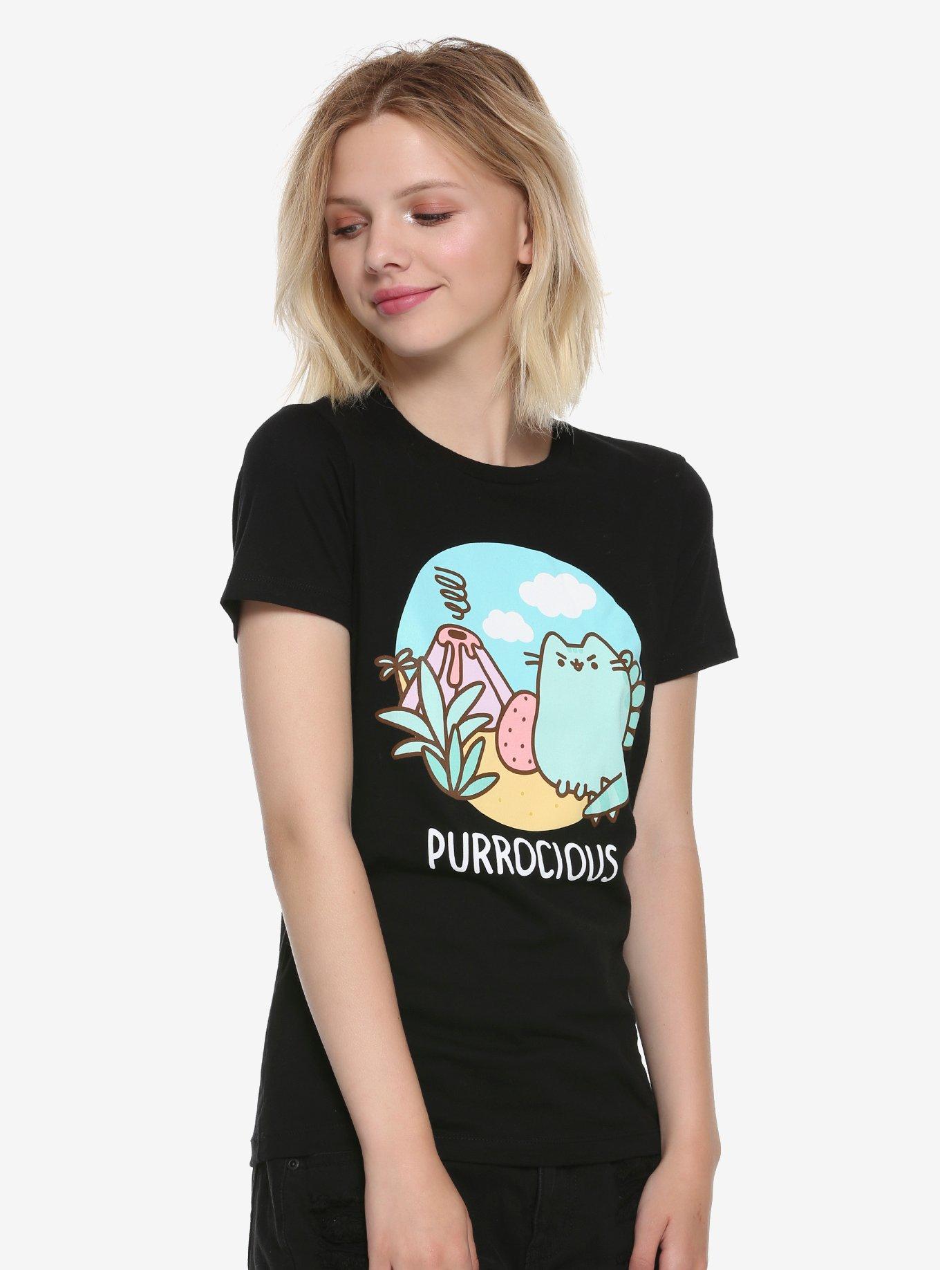 Pusheen Purrocious Dino Girls T-shirt, MULTI, hi-res