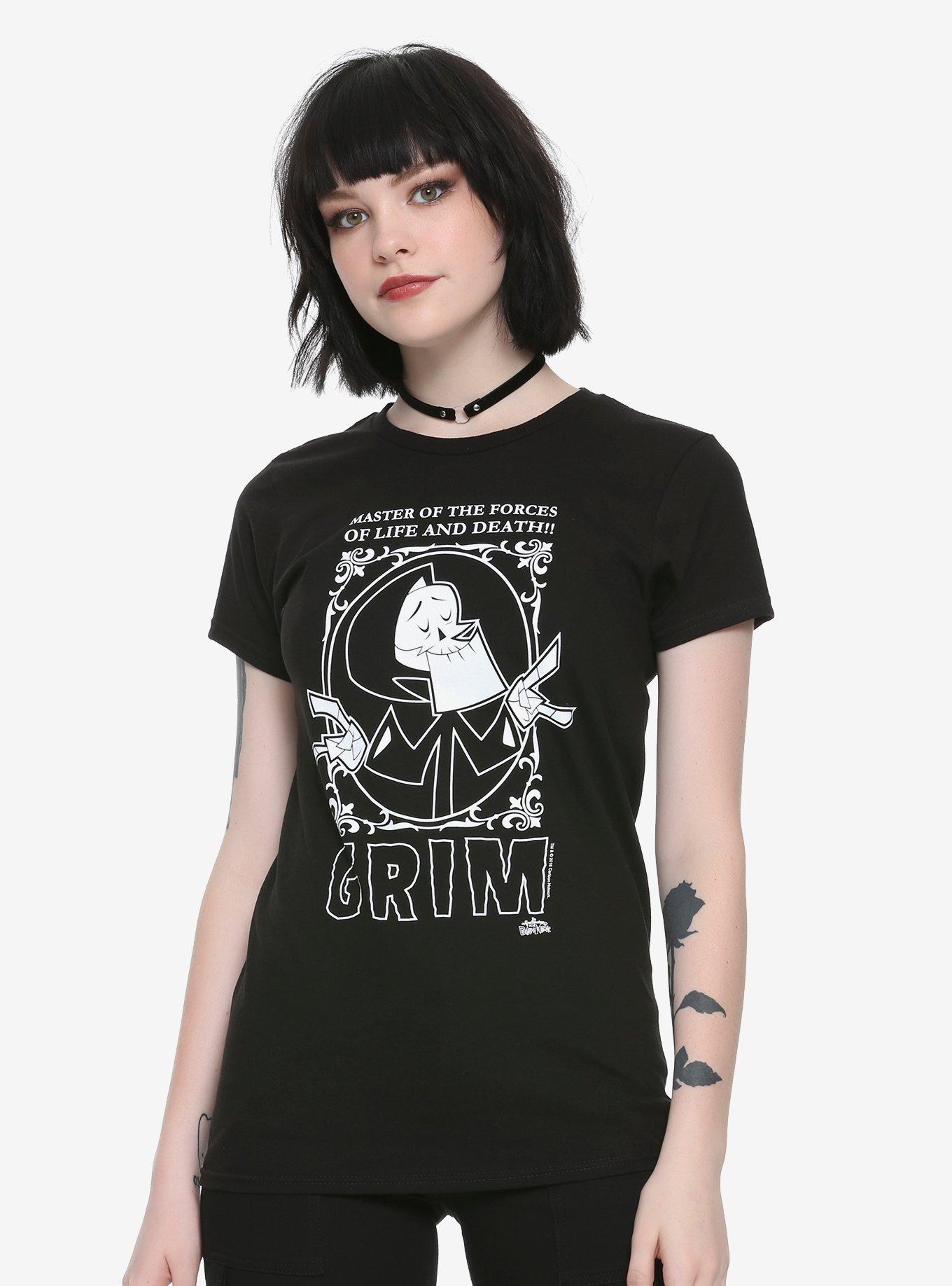 The Grim Adventures Of Billy & Mandy Grim Girls T-Shirt, BLACK, hi-res