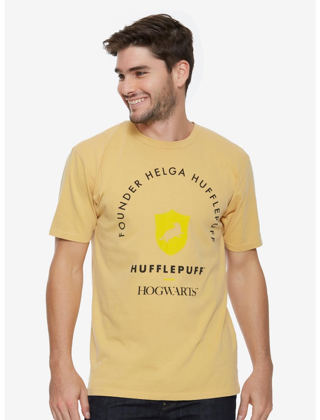 Harry Potter Hufflepuff Founder T-Shirt - BoxLunch Exclusive, YELLOW, hi-res
