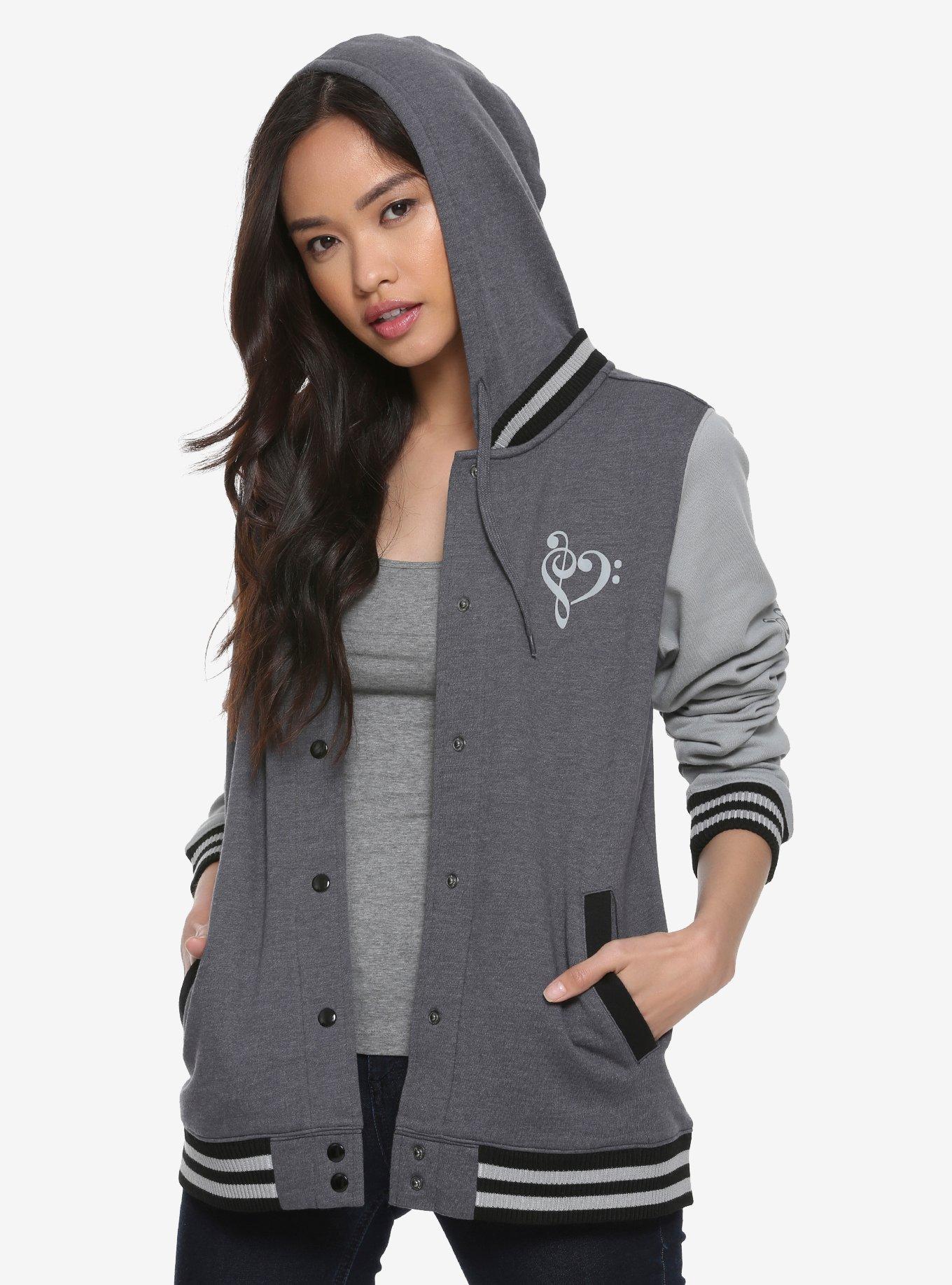 Hot topic varsity on sale jacket