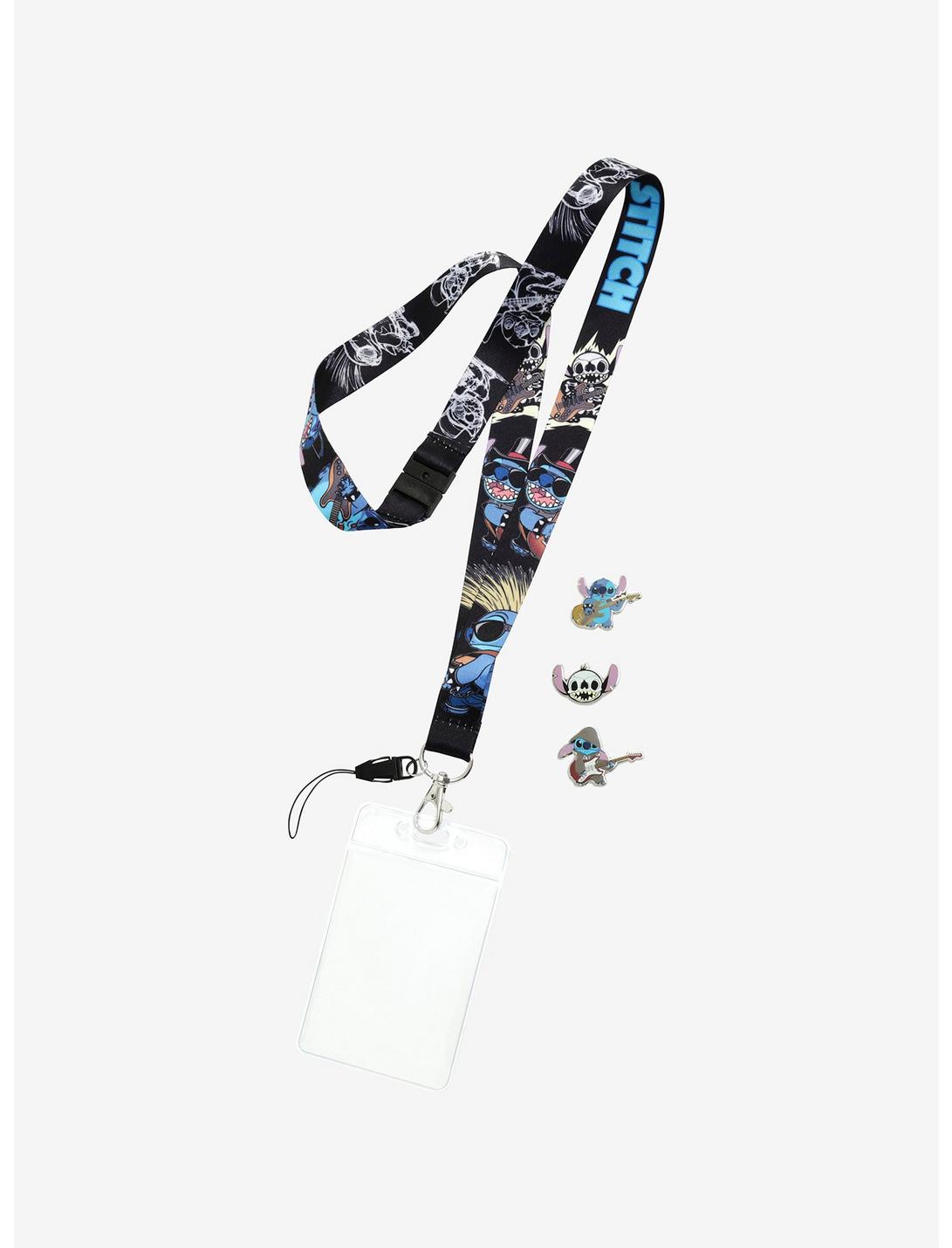 Disney Lilo & Stitch Lanyard And Enamel Pin Set - 2018 Summer Convention Exclusive, , hi-res