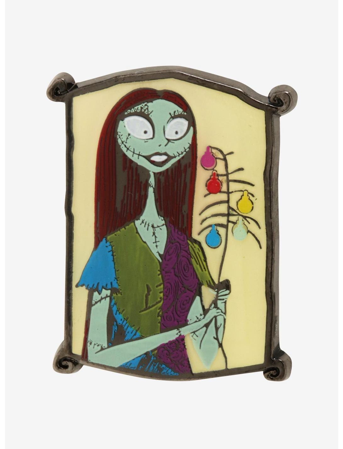 Disney The Nightmare Before Christmas Sally Tree Enamel Pin - BoxLunch Exclusive, , hi-res
