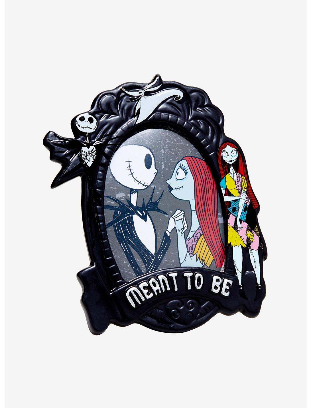 The Nightmare Before Christmas 25th Anniversary Meant To Be Ceramic Photo Frame, , hi-res