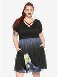 The Nightmare Before Christmas Moonlight Party Dress Plus Size, MULTI, hi-res