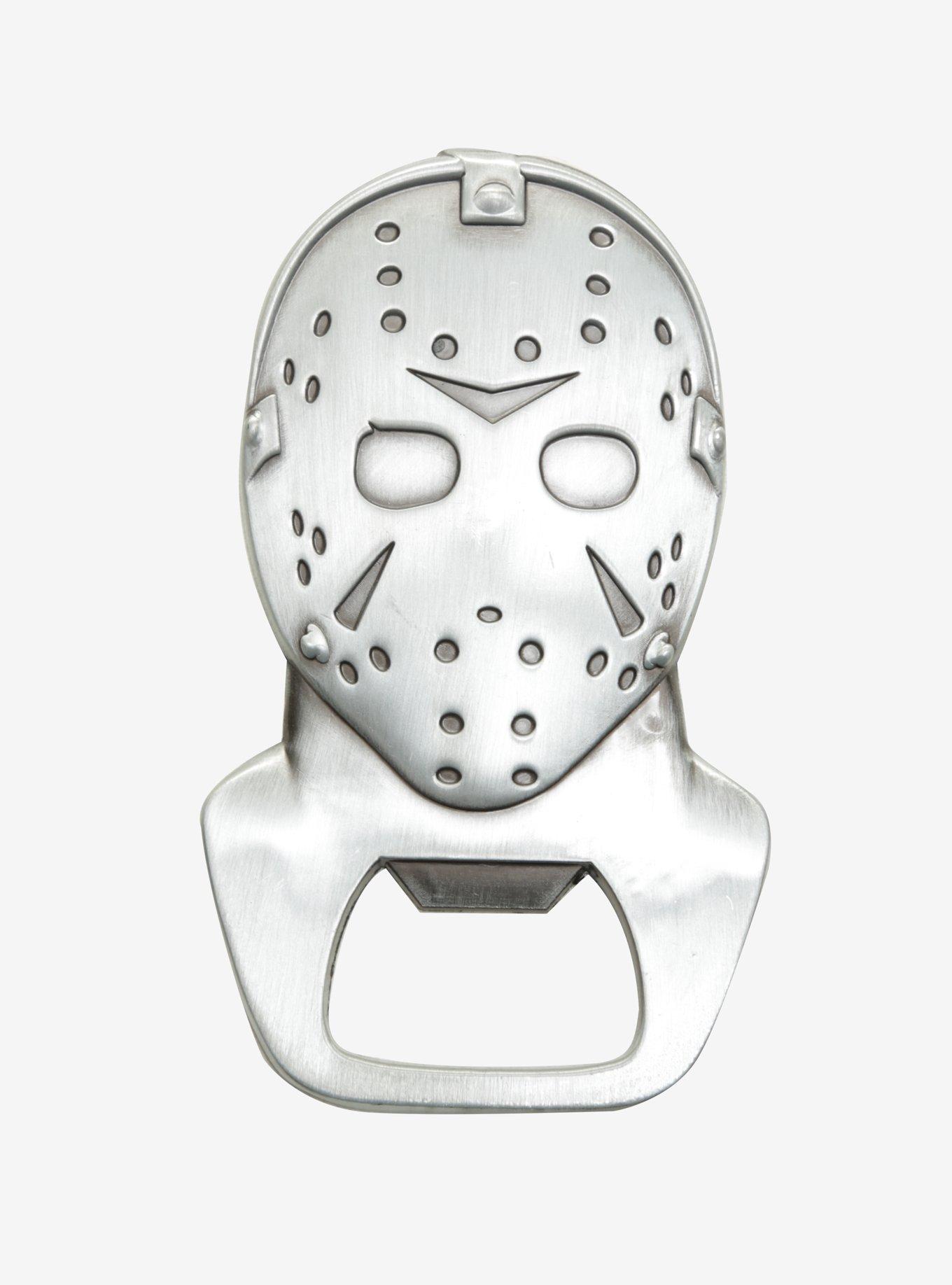 Friday The 13th Jason Mask Metal Bottle Opener, , hi-res