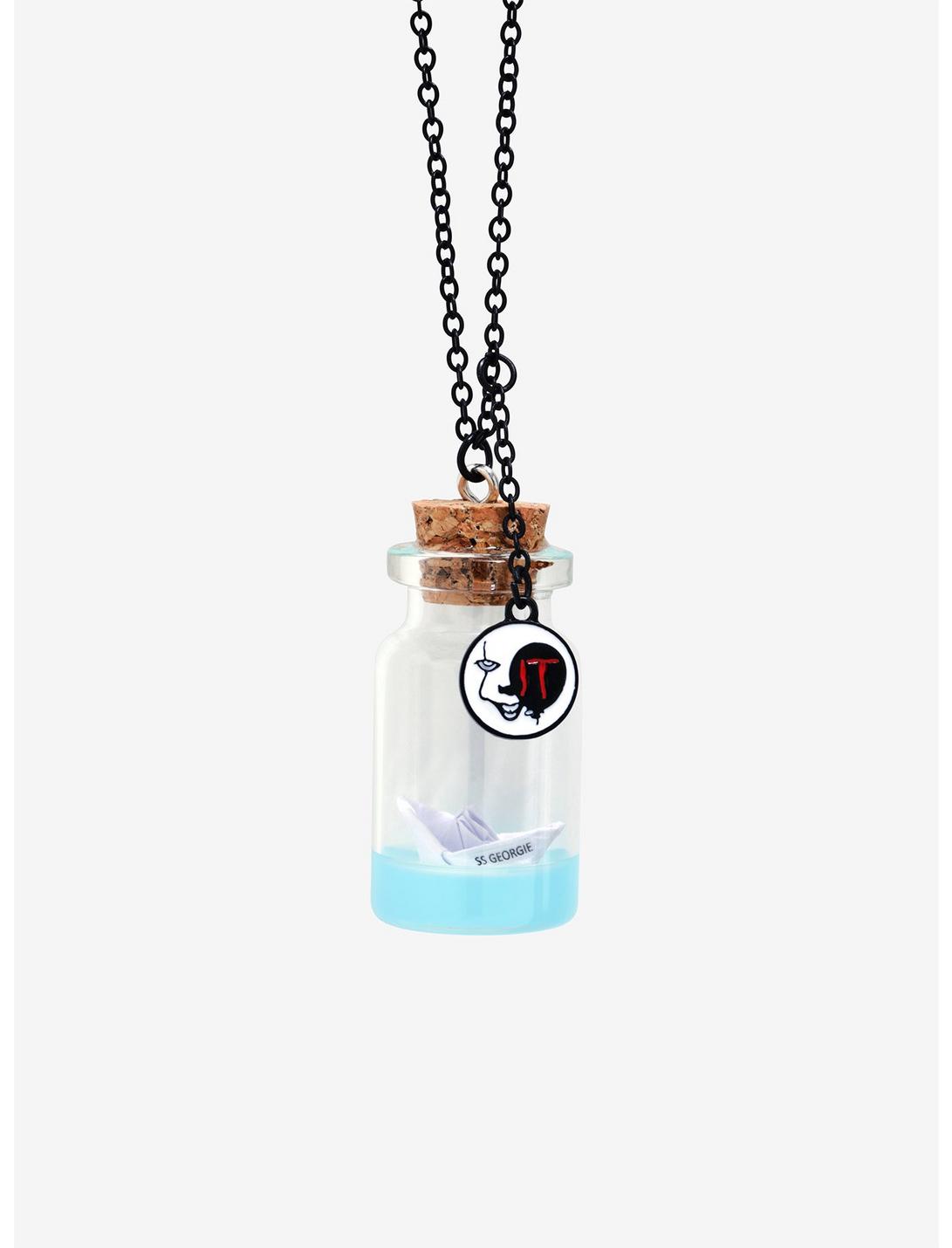 It Pennywise SS Georgie Boat Necklace Hot Topic Exclusive, , hi-res
