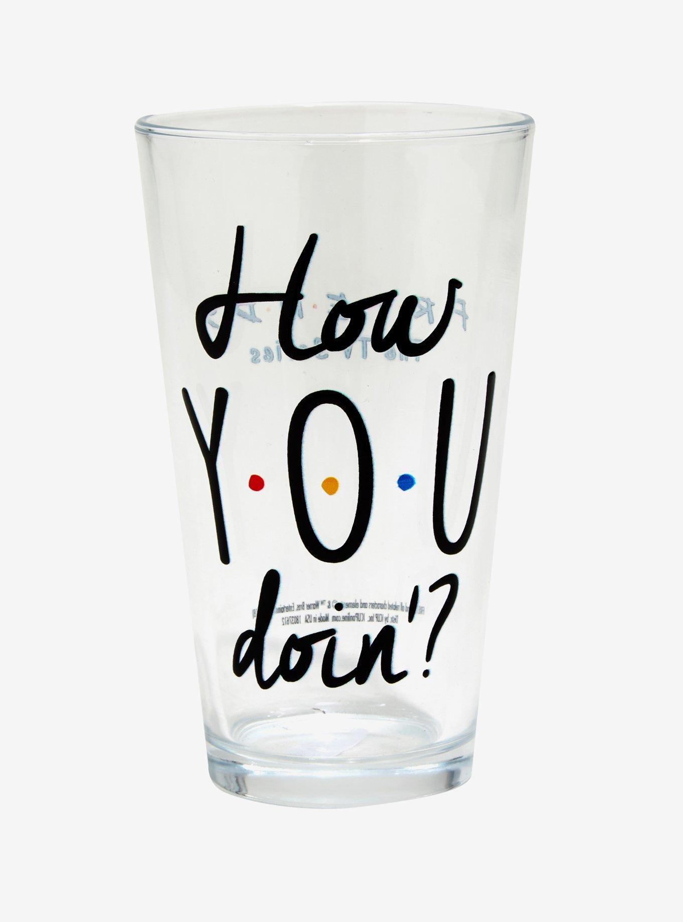 Friends How You Doin' Pint Glass, , hi-res