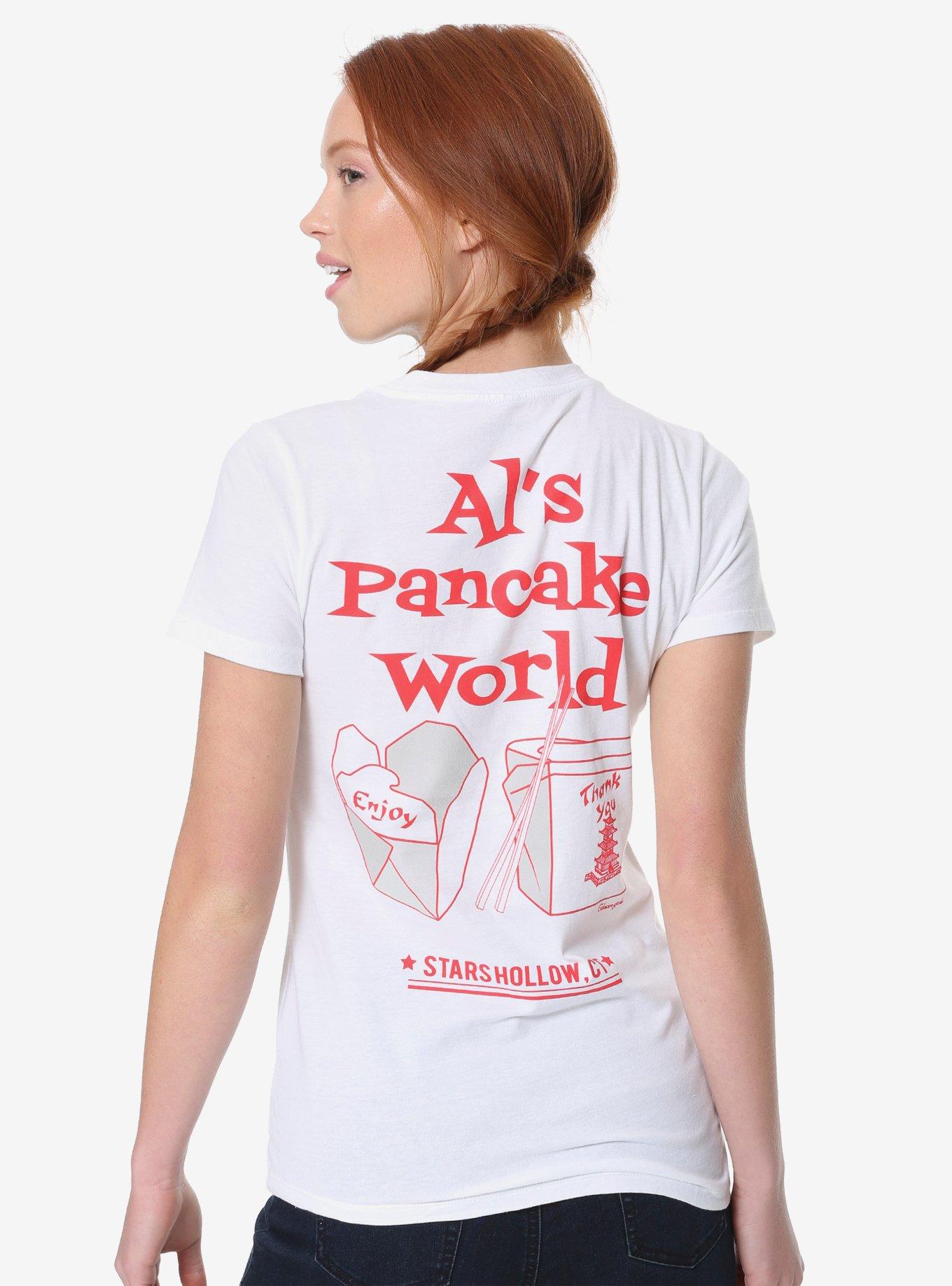 Gilmore Girls Al's Pancake World Womens Tee - BoxLunch Exclusive, A LONG WAY, hi-res