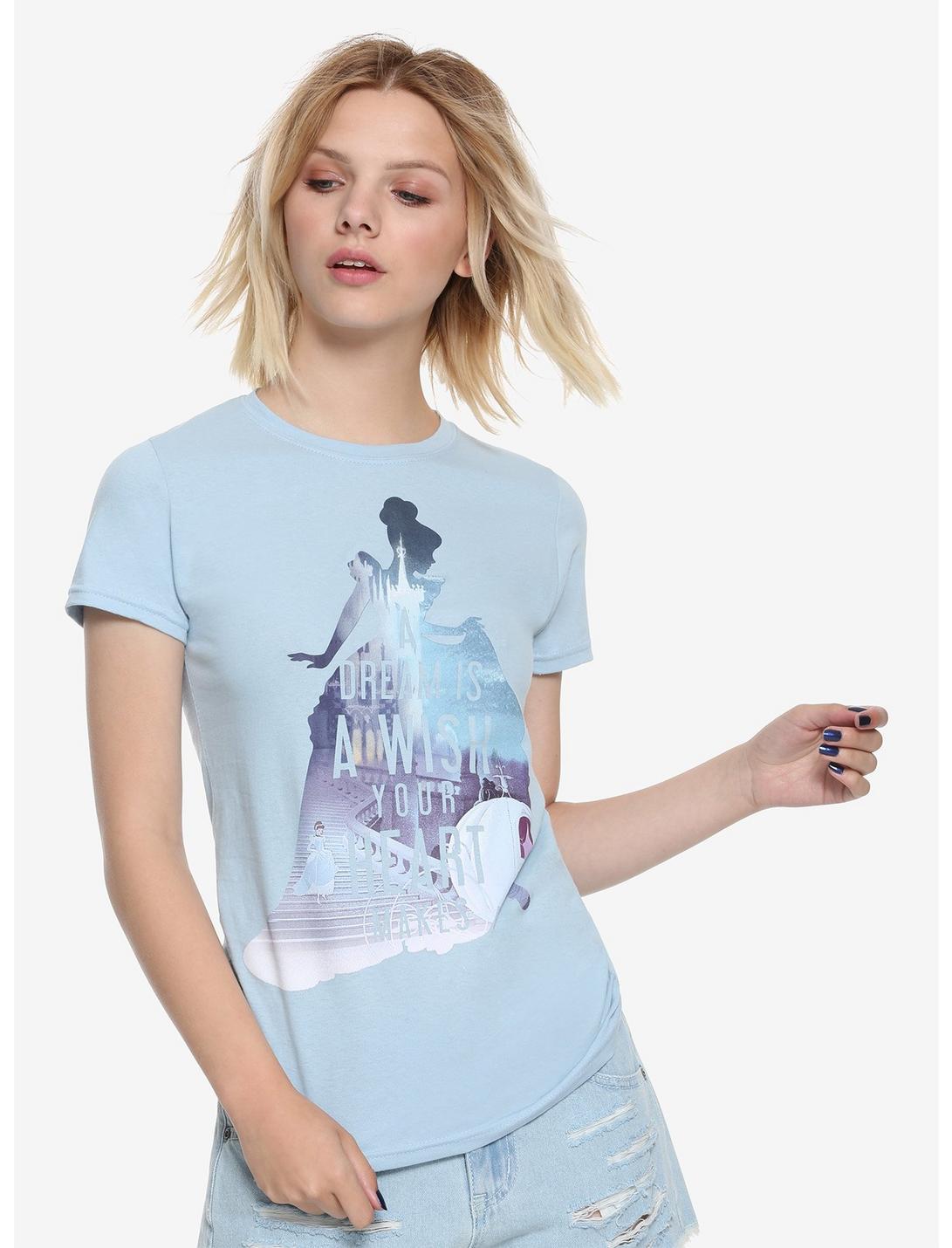 Disney Cinderella Silhouette Girls T-Shirt, MULTI, hi-res
