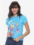 Disney Hercules Movie Poster Girls T-Shirt, BLUE, hi-res