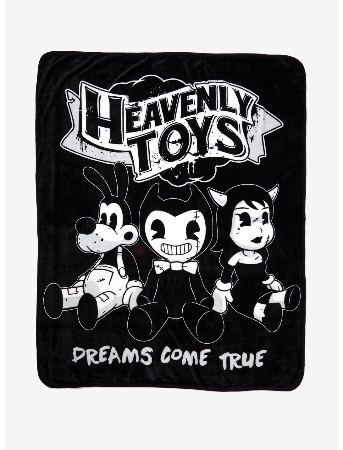 Bendy And The Ink Machine Heavenly Toys Throw Blanket, , hi-res