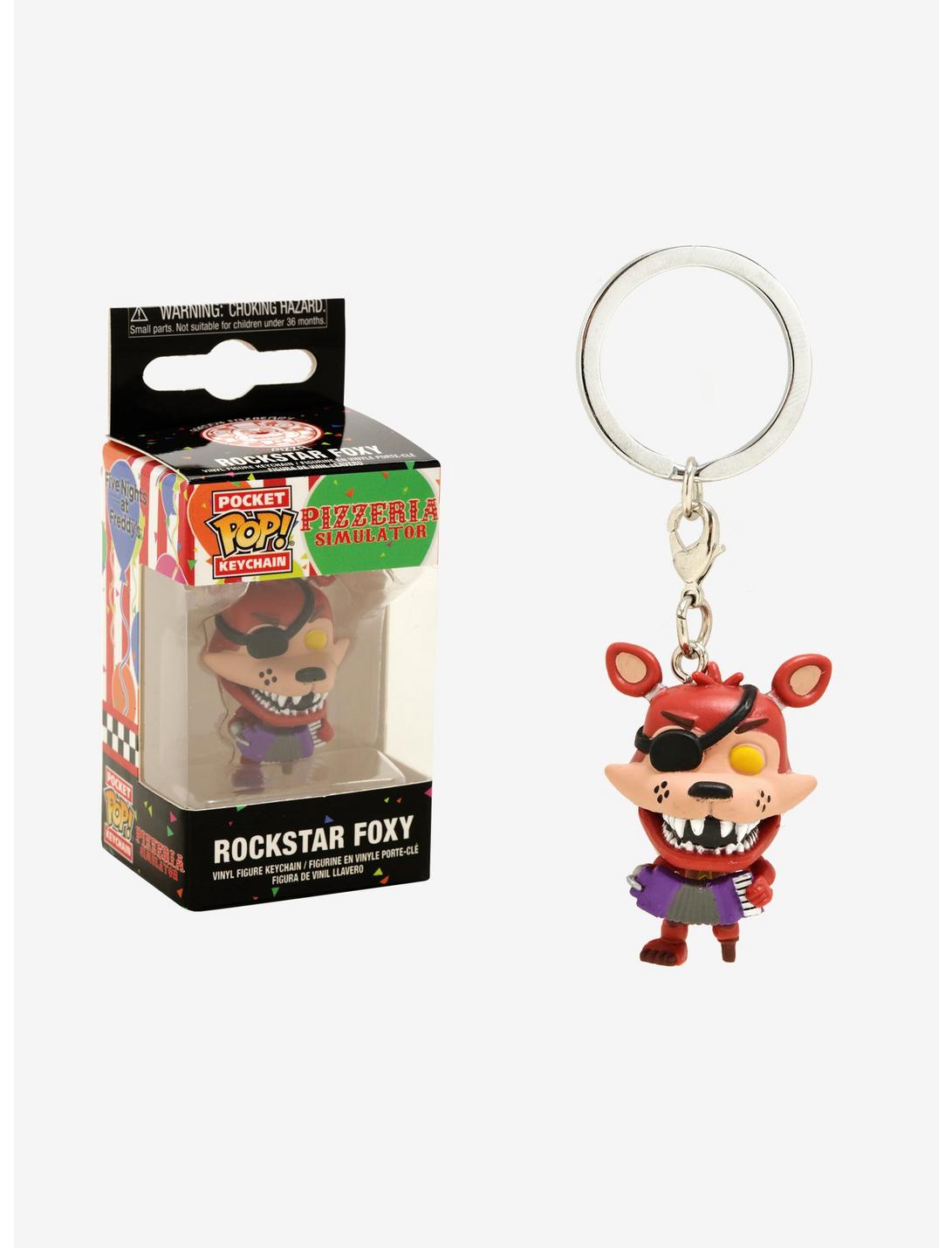 Funko Five Nights At Freddy's Pocket Pop! Rockstar Foxy Key Chain, , hi-res