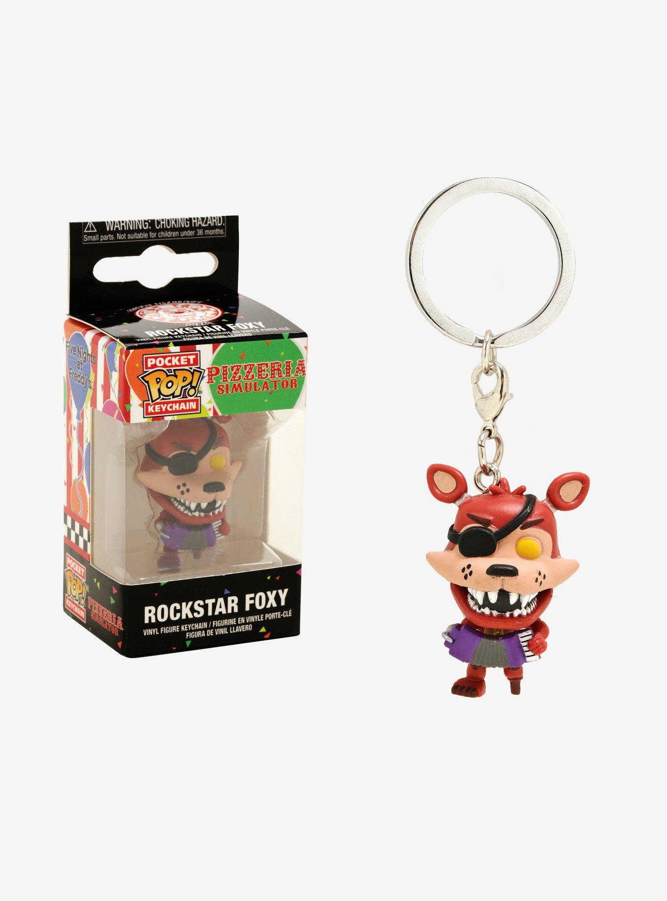 Funko Five Nights At Freddy's Pocket Pop! Rockstar Foxy Key Chain, , hi-res