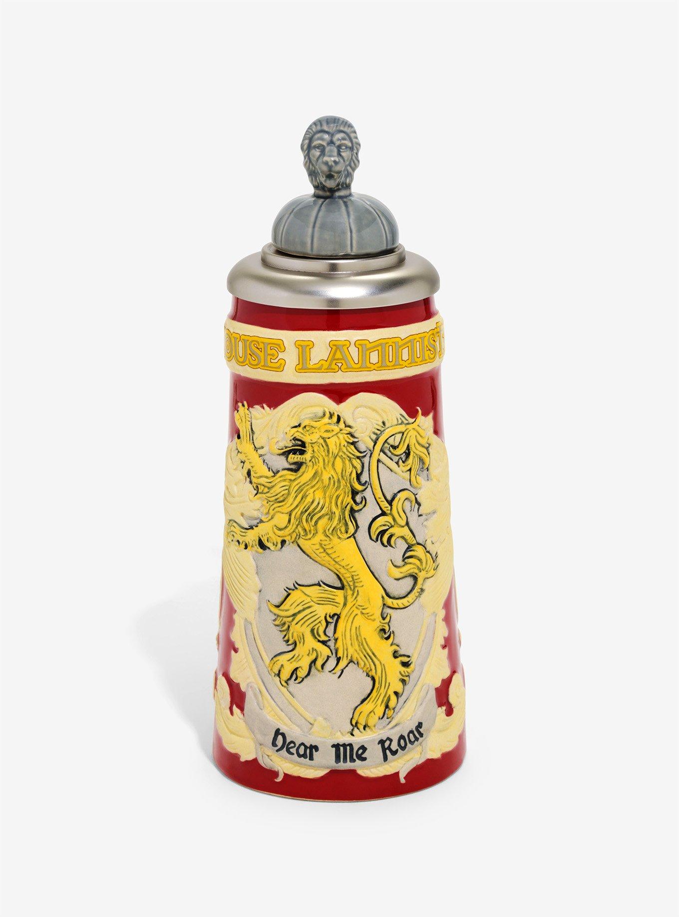 Game Of Thrones House Lannister Ceramic Stein, , hi-res