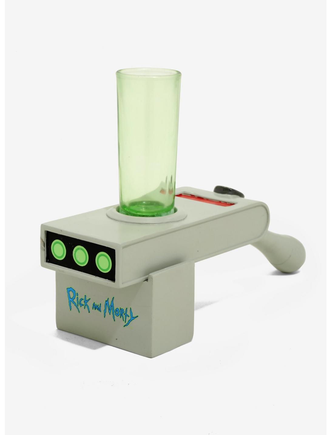 Rick And Morty Portal Gun Mini Glass, , hi-res
