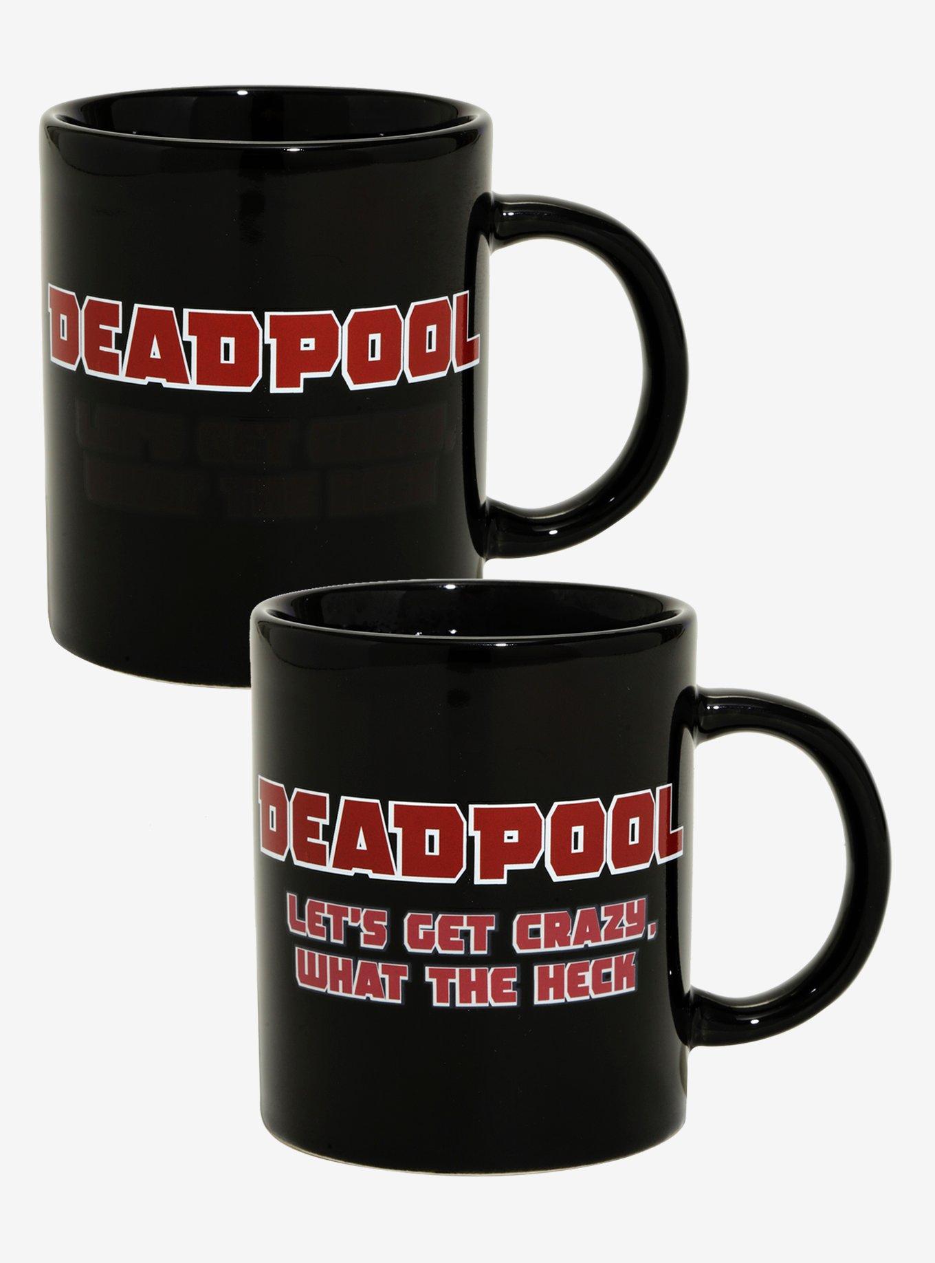 Marvel Deadpool Bob Ross Heat Change Mug - BoxLunch Exclusive, , hi-res