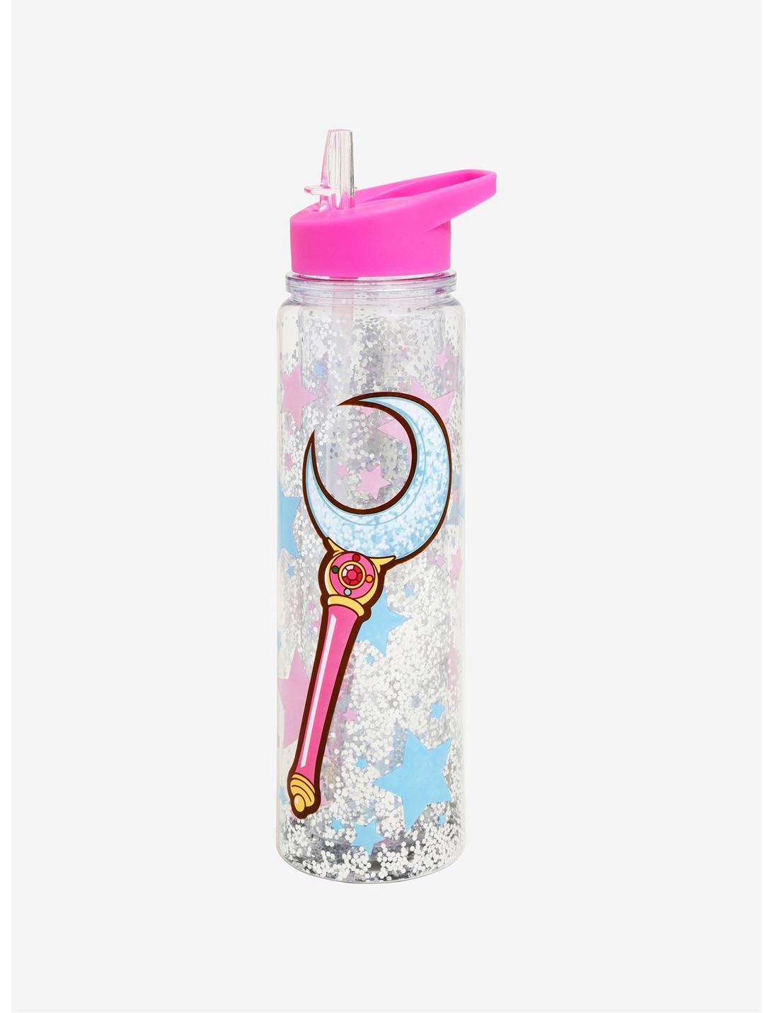 Sailor Moon Glitter Water Bottle, , hi-res