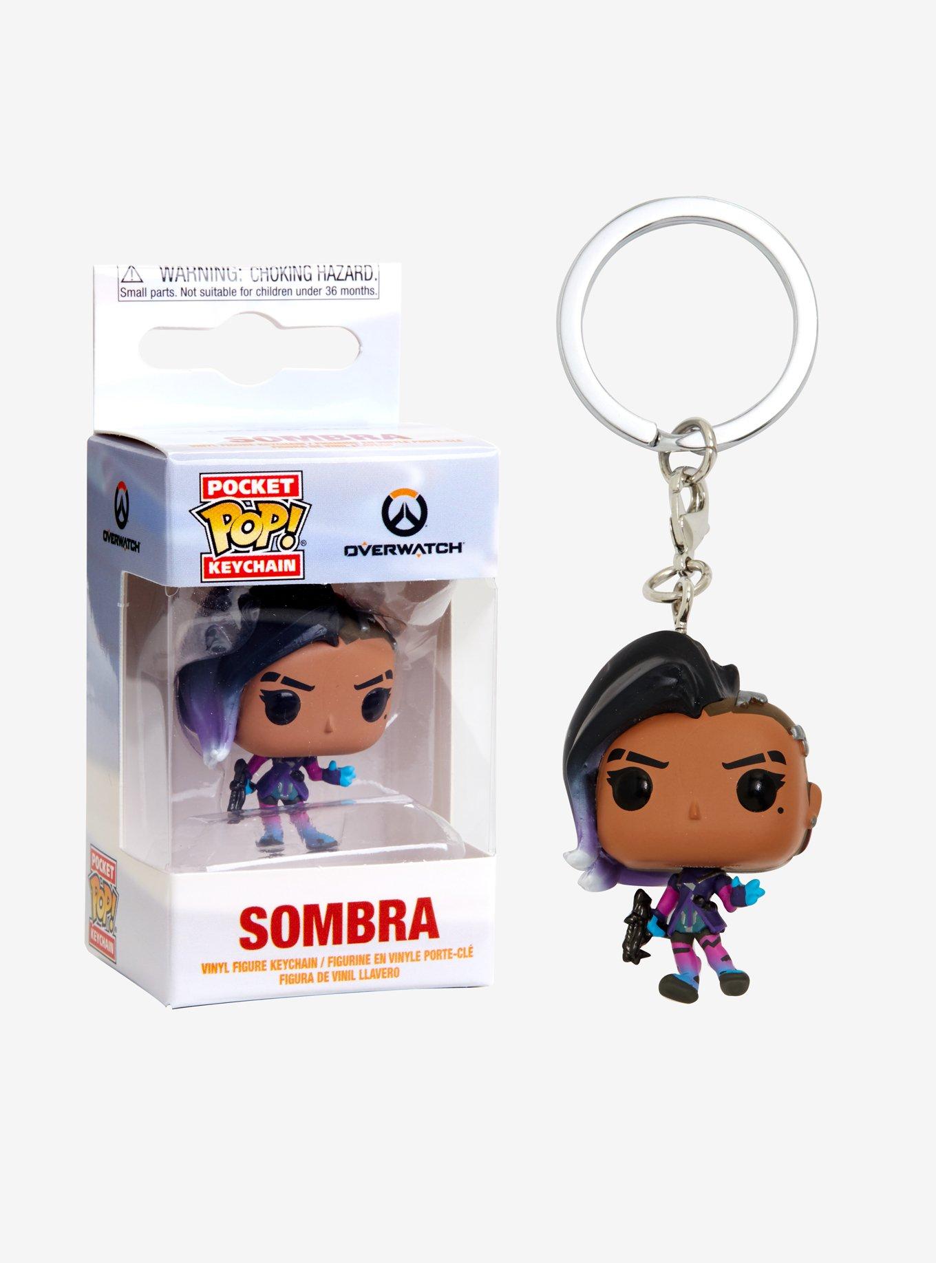 Funko Overwatch Pocket Pop! Sombra Key Chain, , hi-res
