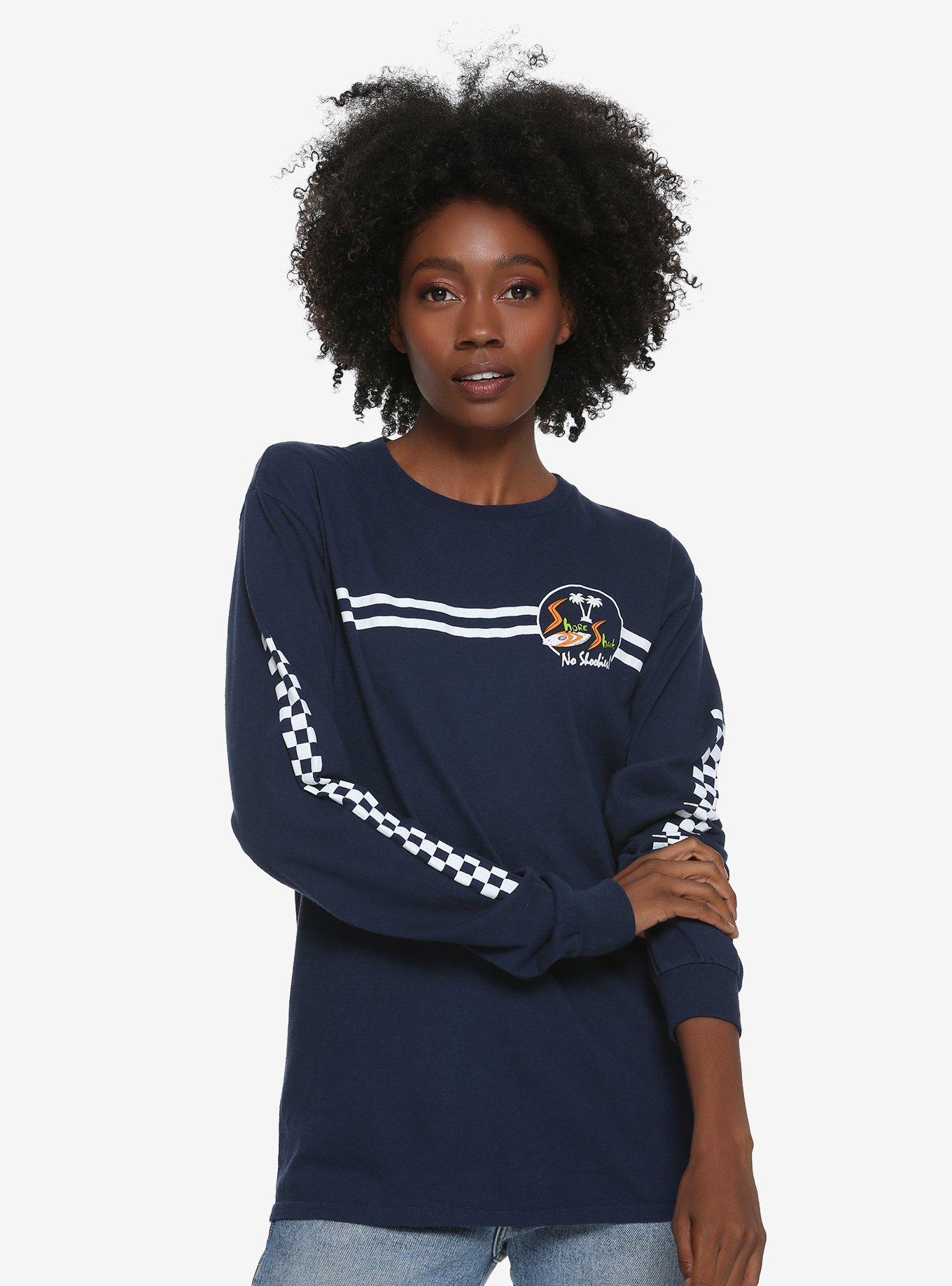 Rocket Power Shore Shack Long Sleeve T-Shirt, BLUE, hi-res