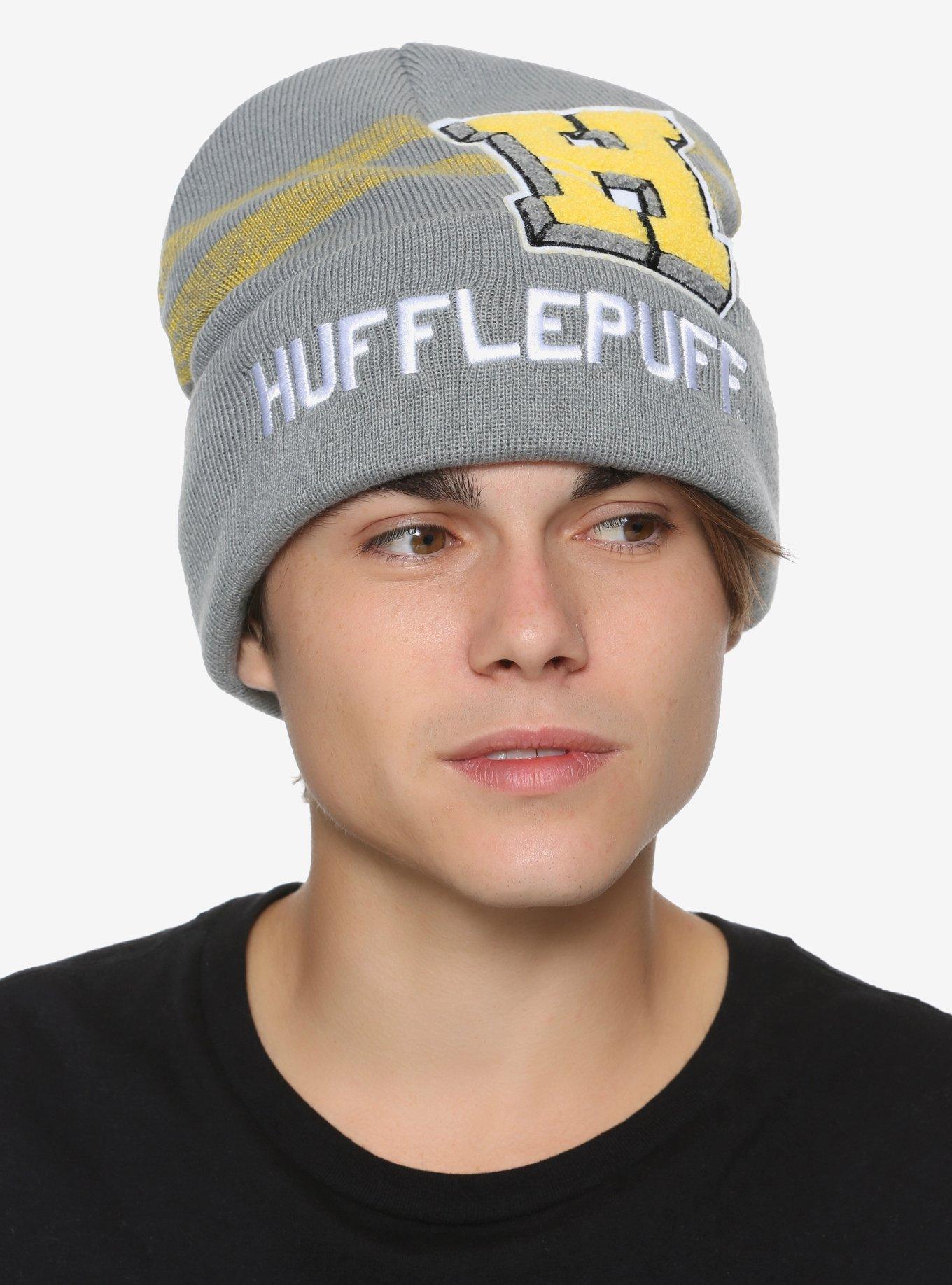 Harry Potter Hufflepuff Varsity Watchman Beanie, , hi-res