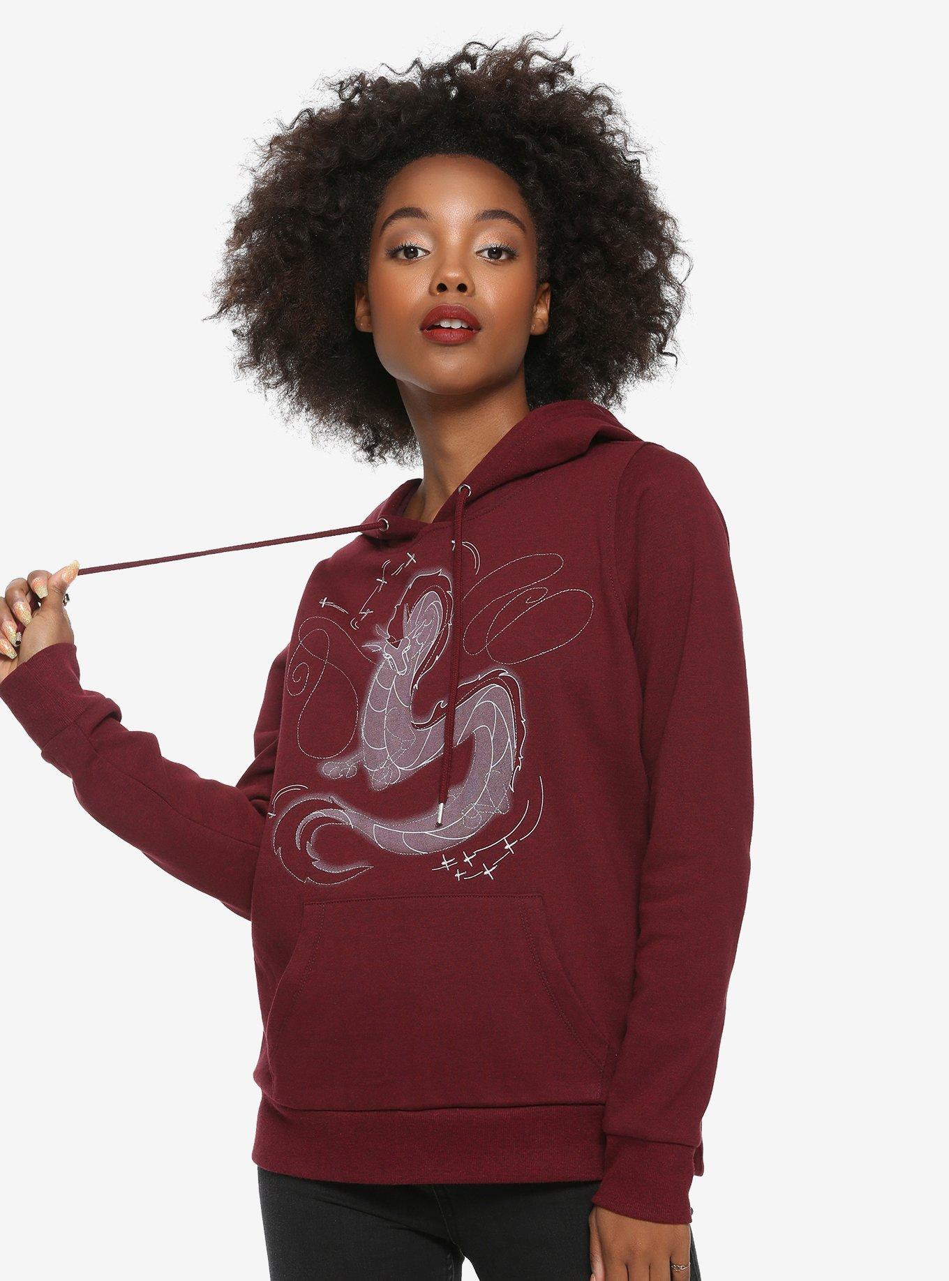 Her Universe Studio Ghibli Spirited Away Haku Girls Hoodie Hot Topic